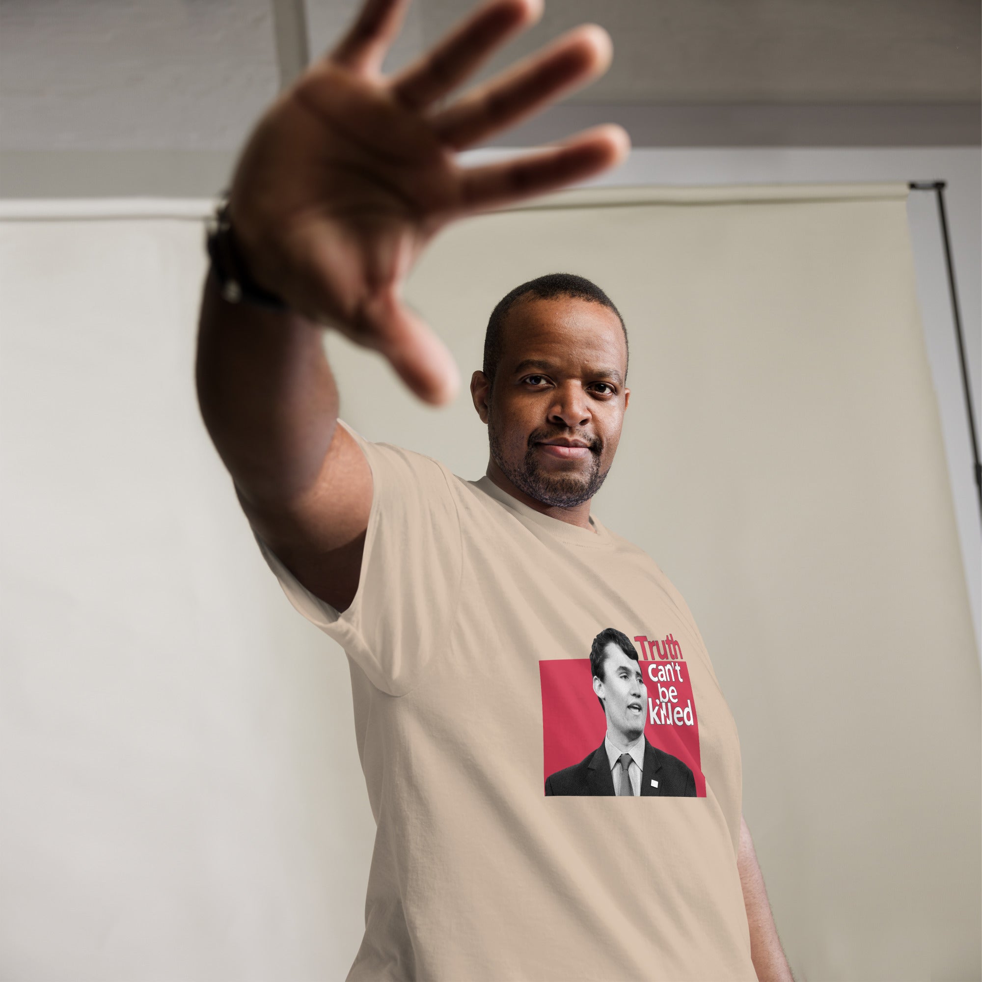 Charlie Kirk Shirt, Truth Can't Be Killed T-Shirt T-Shirt - Tophatter Daily Deals