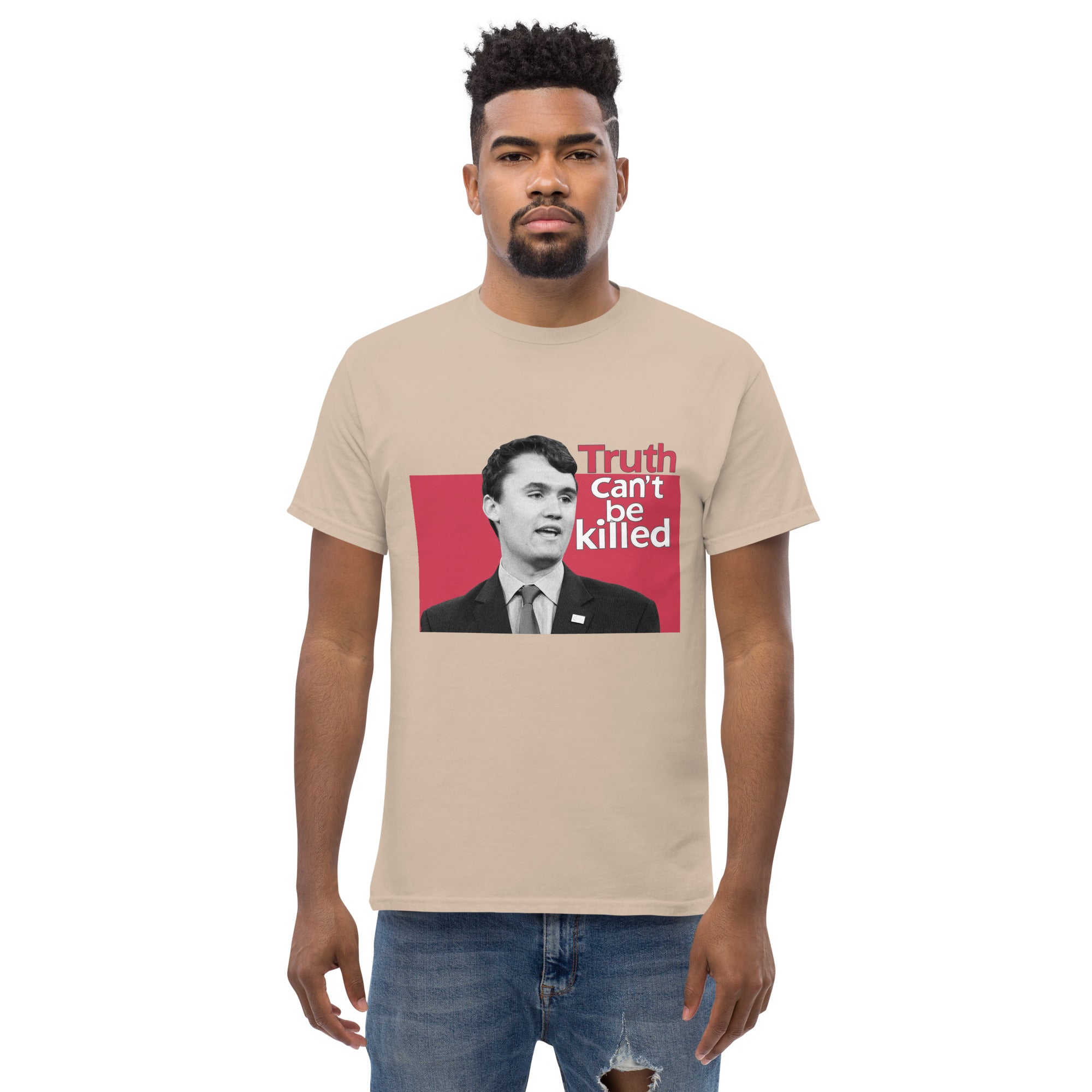 Charlie Kirk Shirt, Truth Can't Be Killed T-Shirt T-Shirt - Tophatter Daily Deals