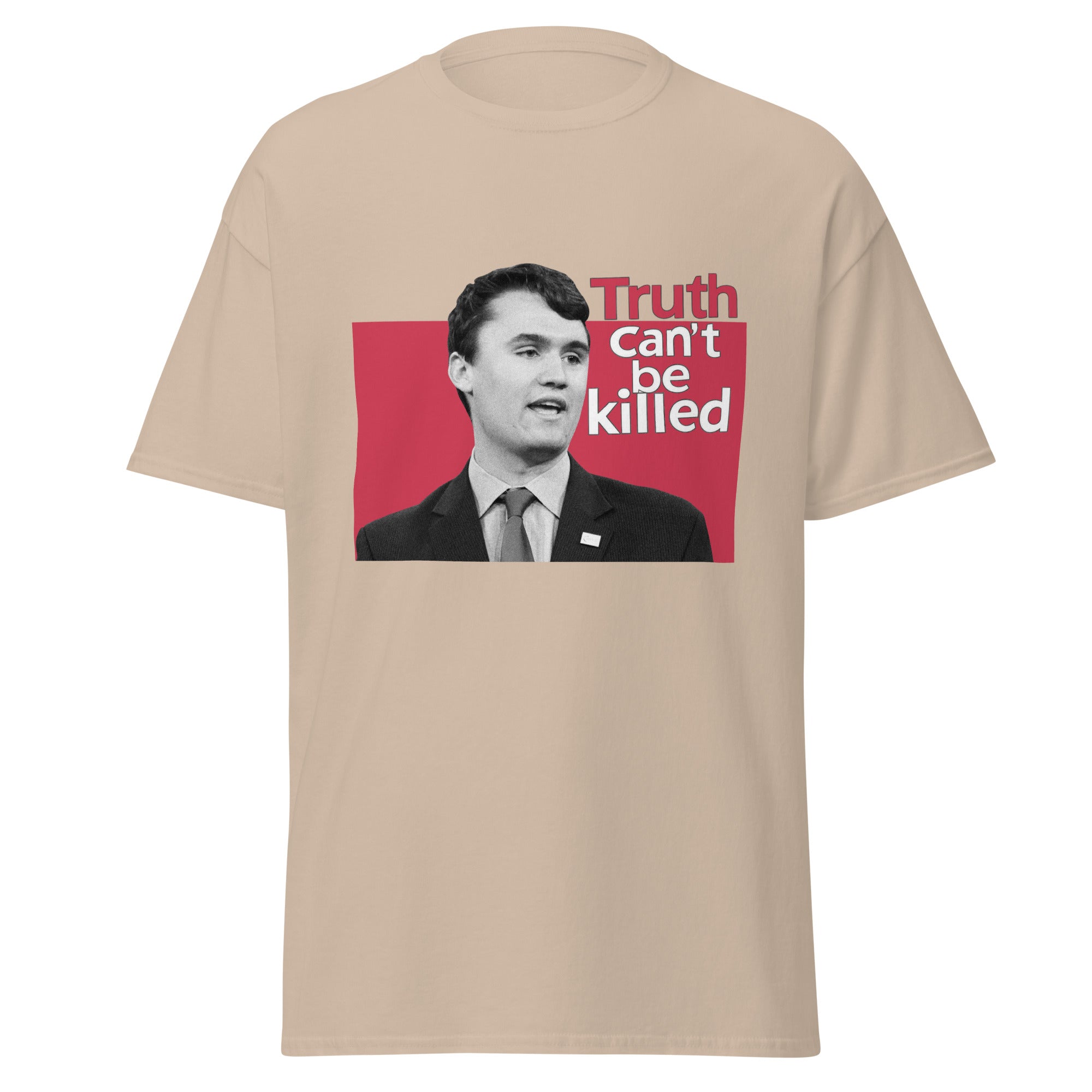 Charlie Kirk Shirt, Truth Can't Be Killed T-Shirt T-Shirt - Tophatter Daily Deals