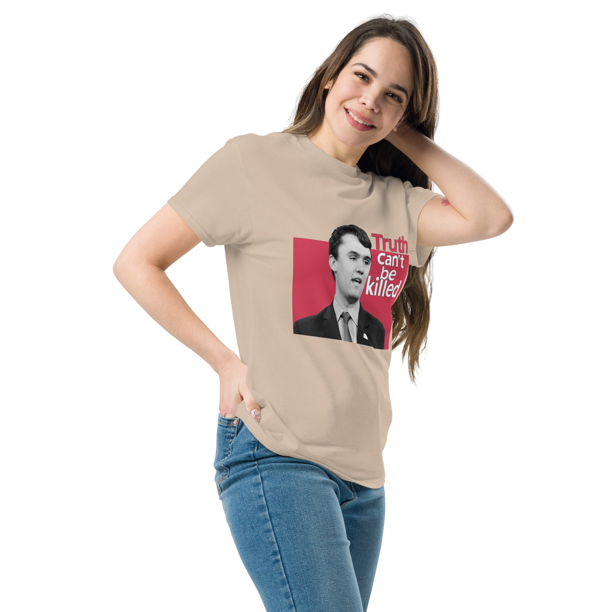 Charlie Kirk Shirt, Truth Can't Be Killed T-Shirt T-Shirt - Tophatter Daily Deals