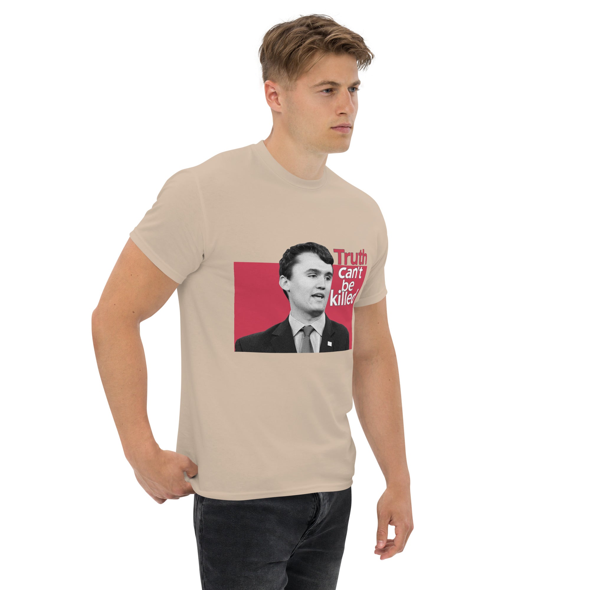 Charlie Kirk Shirt, Truth Can't Be Killed T-Shirt T-Shirt - Tophatter Daily Deals
