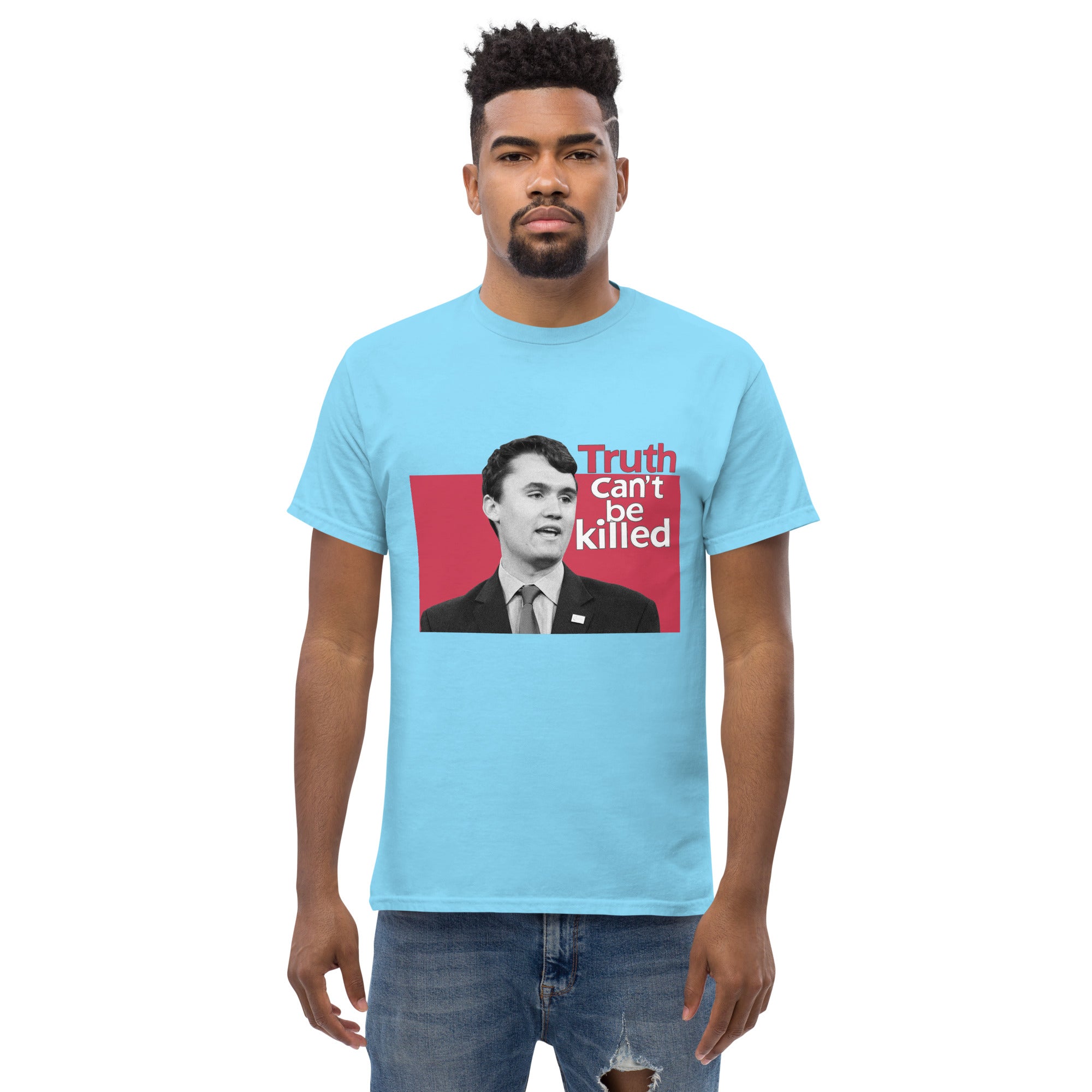 Charlie Kirk Shirt, Truth Can't Be Killed T-Shirt T-Shirt - Tophatter Daily Deals