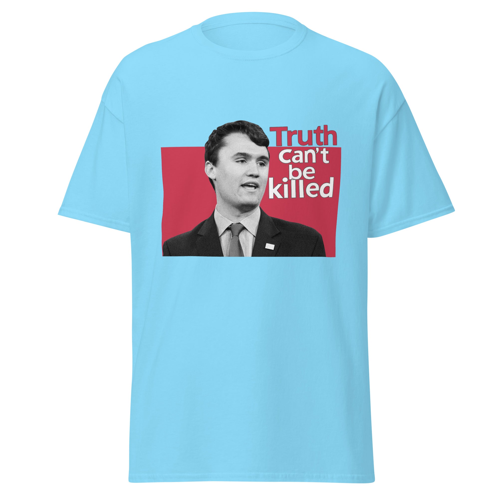 Charlie Kirk Shirt, Truth Can't Be Killed T-Shirt T-Shirt - Tophatter Daily Deals