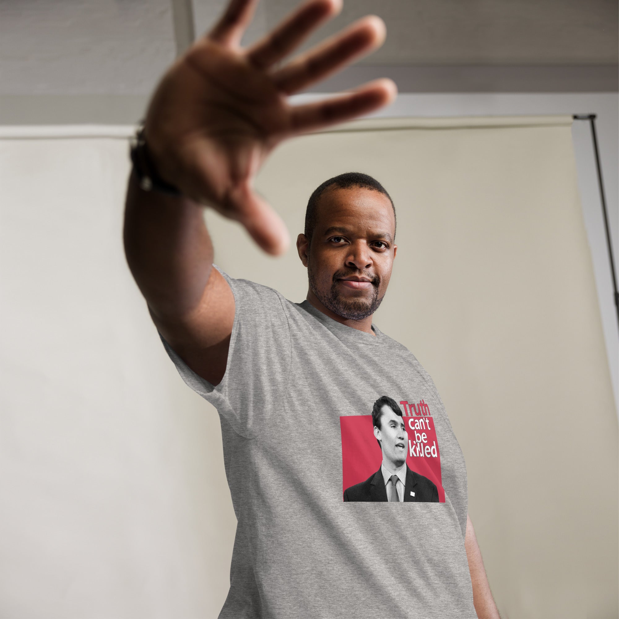 Charlie Kirk Shirt, Truth Can't Be Killed T-Shirt T-Shirt - Tophatter Daily Deals