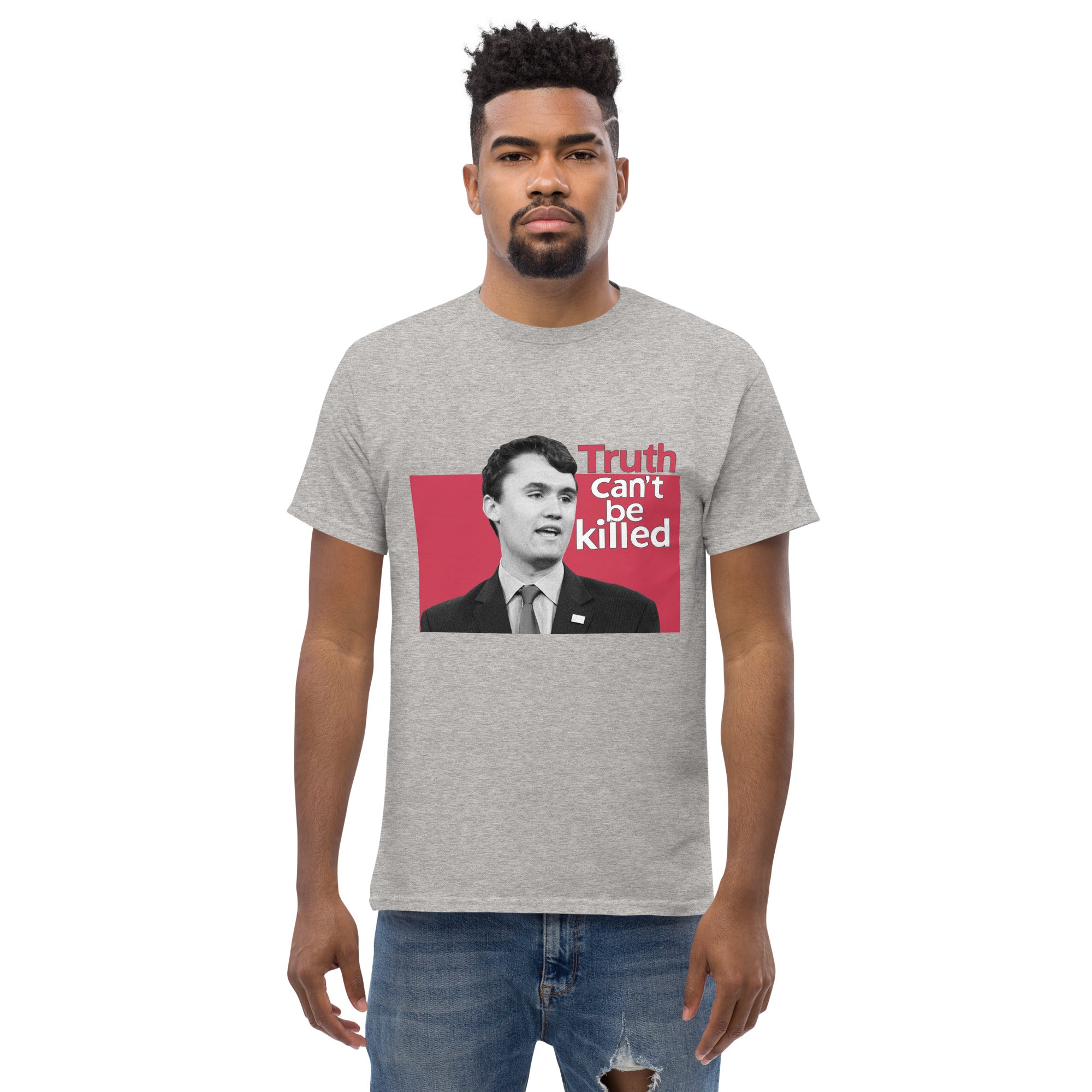 Charlie Kirk Shirt, Truth Can't Be Killed T-Shirt T-Shirt - Tophatter Daily Deals