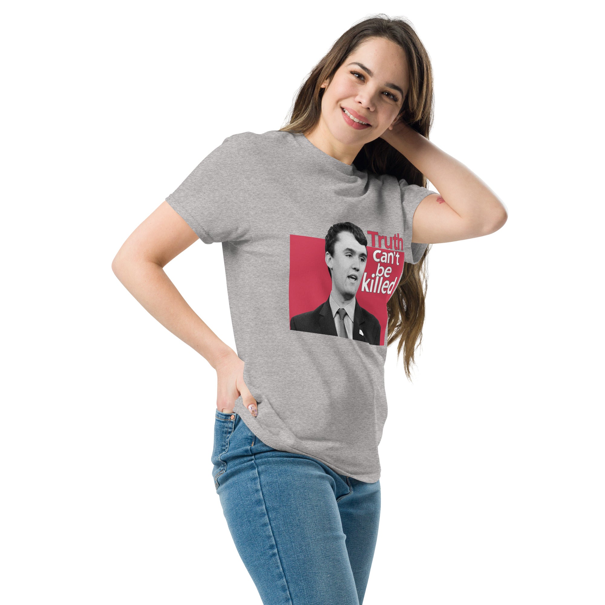 Charlie Kirk Shirt, Truth Can't Be Killed T-Shirt T-Shirt - Tophatter Daily Deals