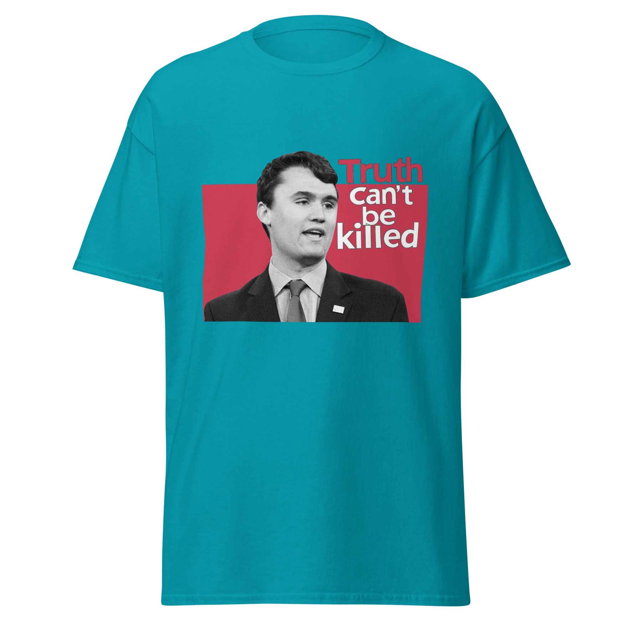 Charlie Kirk Shirt, Truth Can't Be Killed T-Shirt T-Shirt - Tophatter Daily Deals