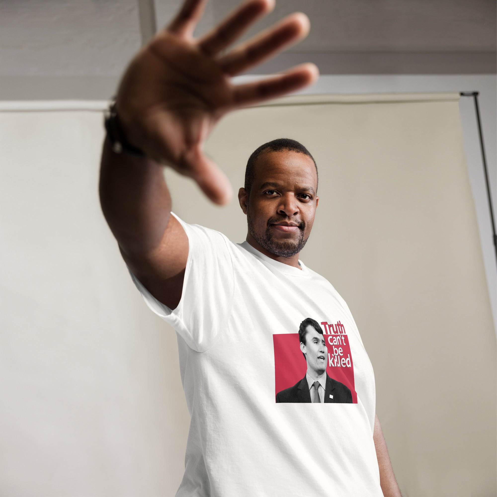 Charlie Kirk Shirt, Truth Can't Be Killed T-Shirt T-Shirt - Tophatter Daily Deals