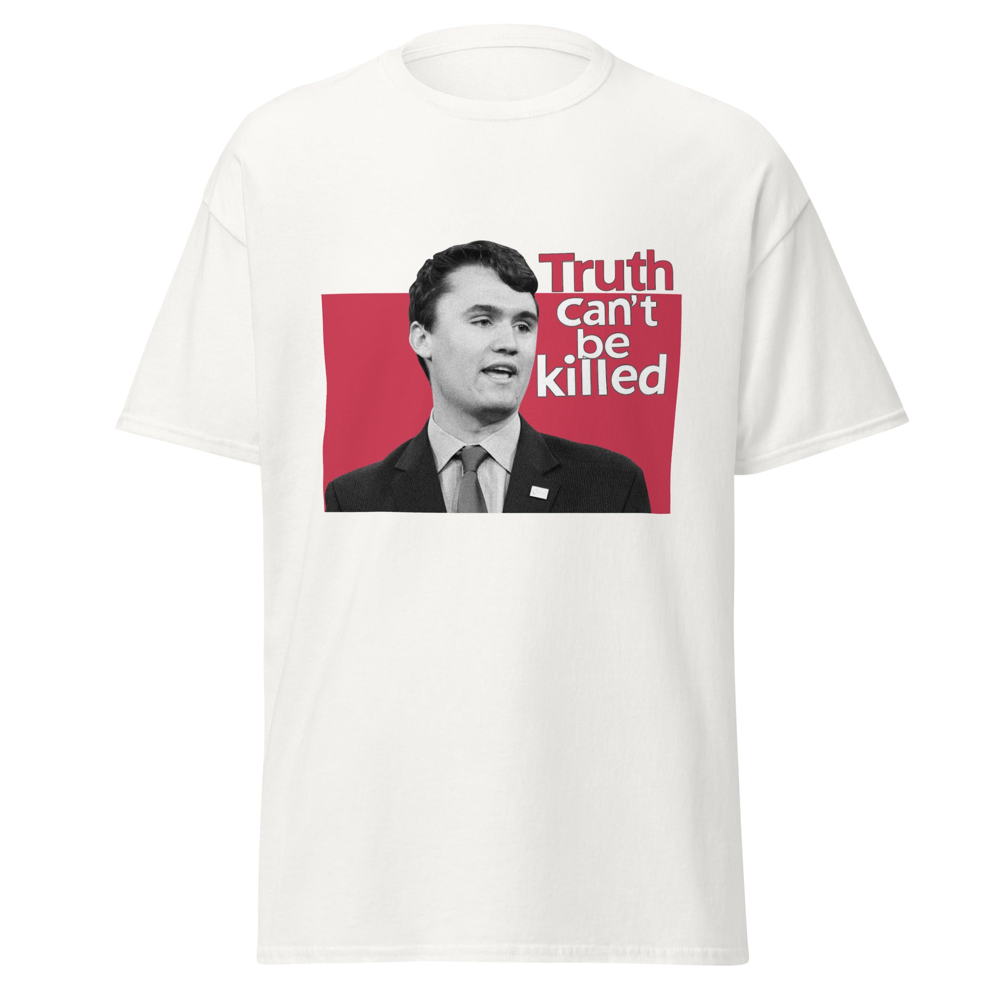 Charlie Kirk Shirt, Truth Can't Be Killed T-Shirt T-Shirt - Tophatter Daily Deals