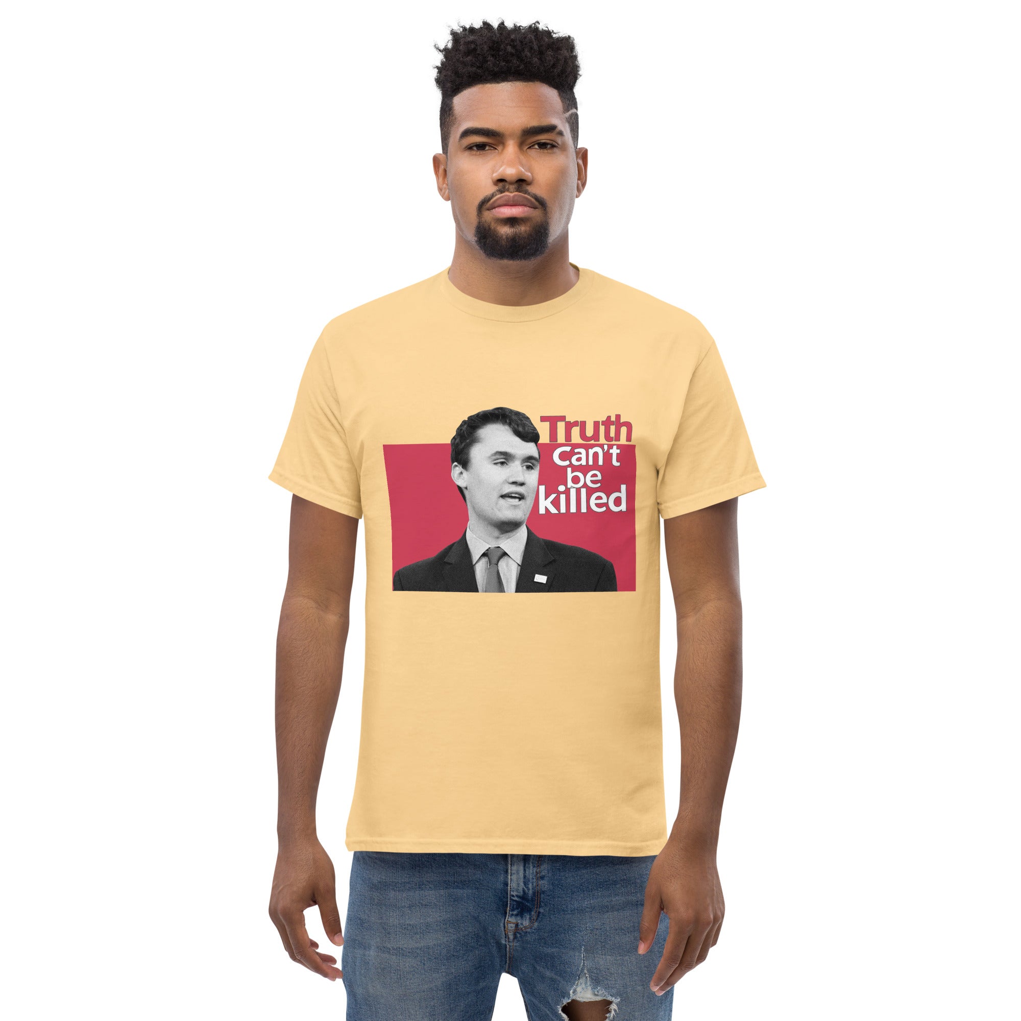 Charlie Kirk Shirt, Truth Can't Be Killed T-Shirt T-Shirt - Tophatter Daily Deals