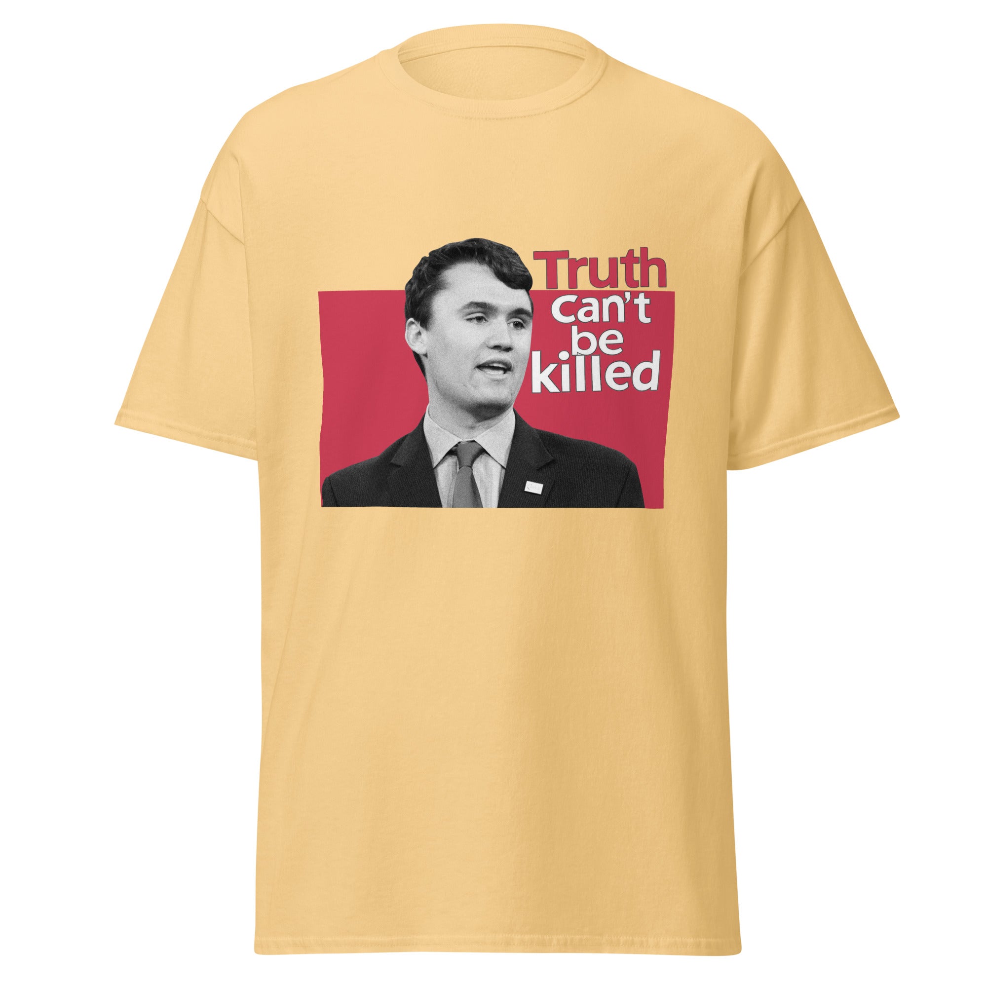 Charlie Kirk Shirt, Truth Can't Be Killed T-Shirt T-Shirt - Tophatter Daily Deals