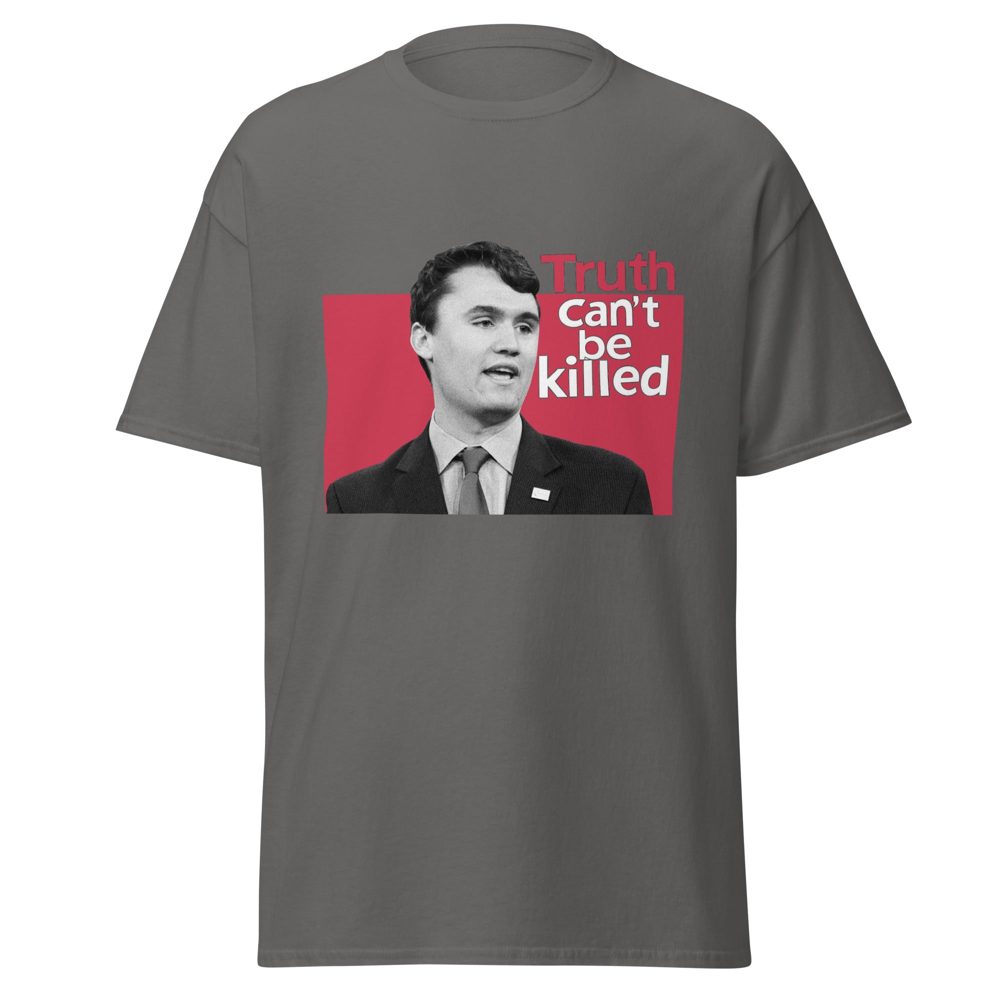 Charlie Kirk Shirt, Truth Can't Be Killed T-Shirt T-Shirt - Tophatter Daily Deals