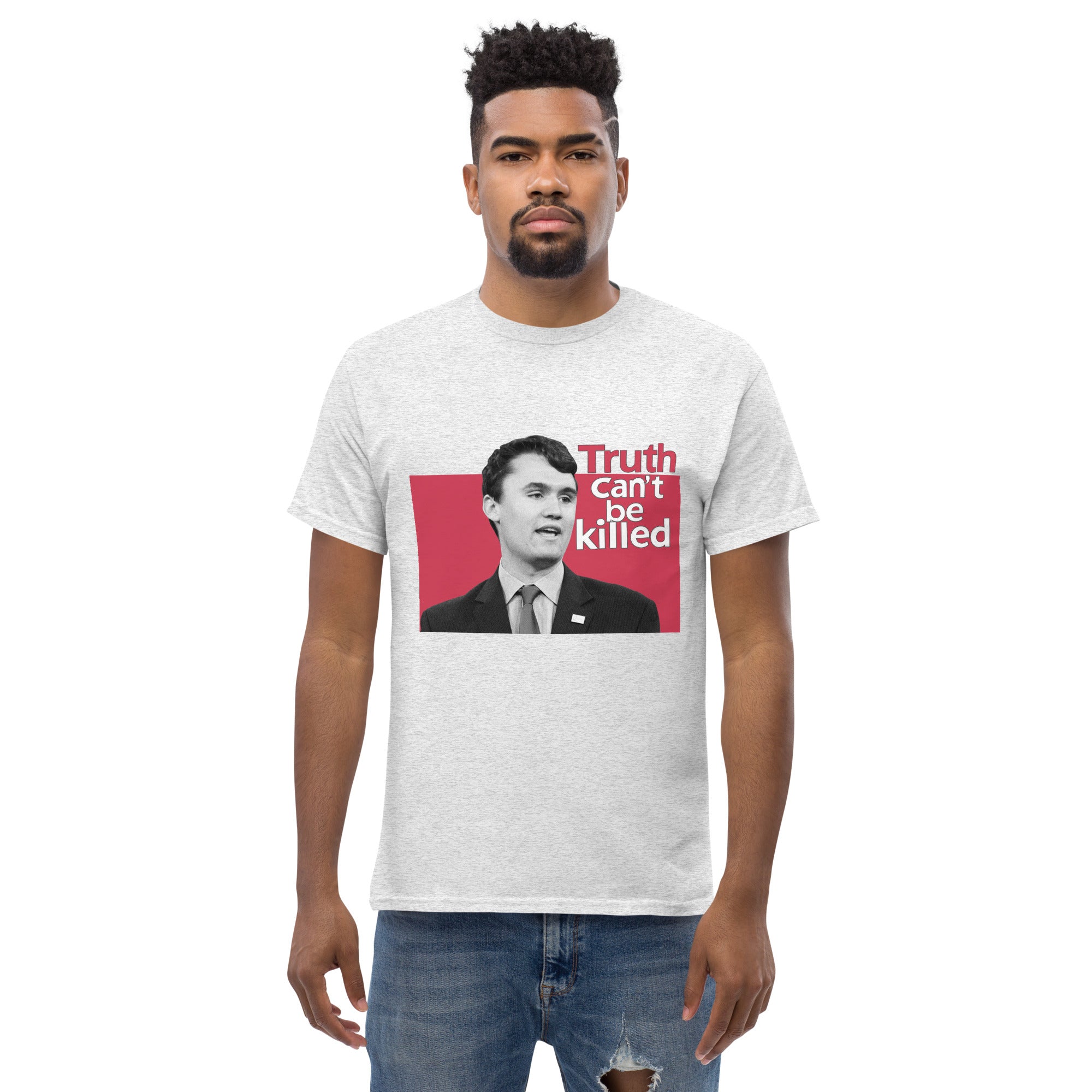 Charlie Kirk Shirt, Truth Can't Be Killed T-Shirt T-Shirt - Tophatter Daily Deals