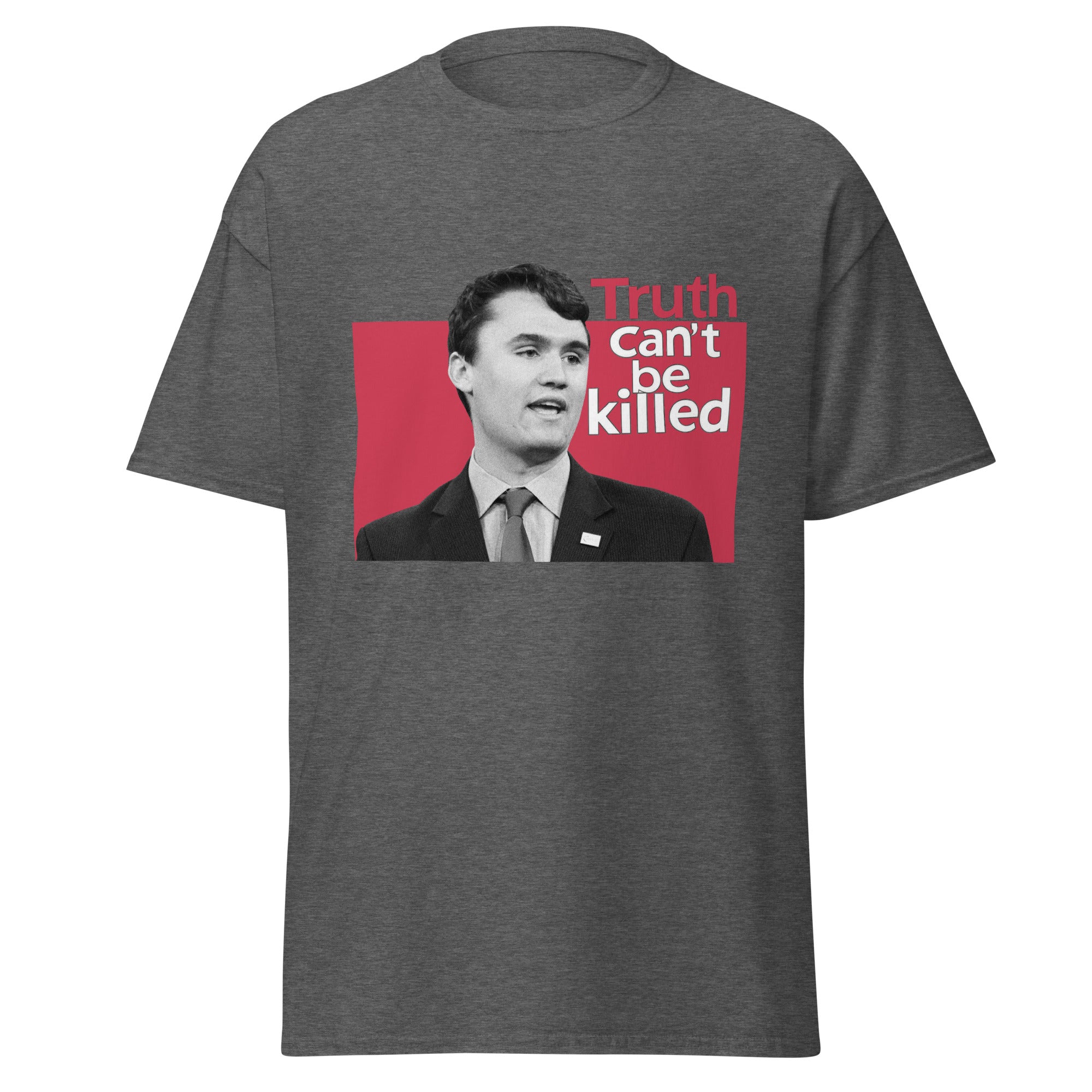 Charlie Kirk Shirt, Truth Can't Be Killed T-Shirt T-Shirt - Tophatter Daily Deals