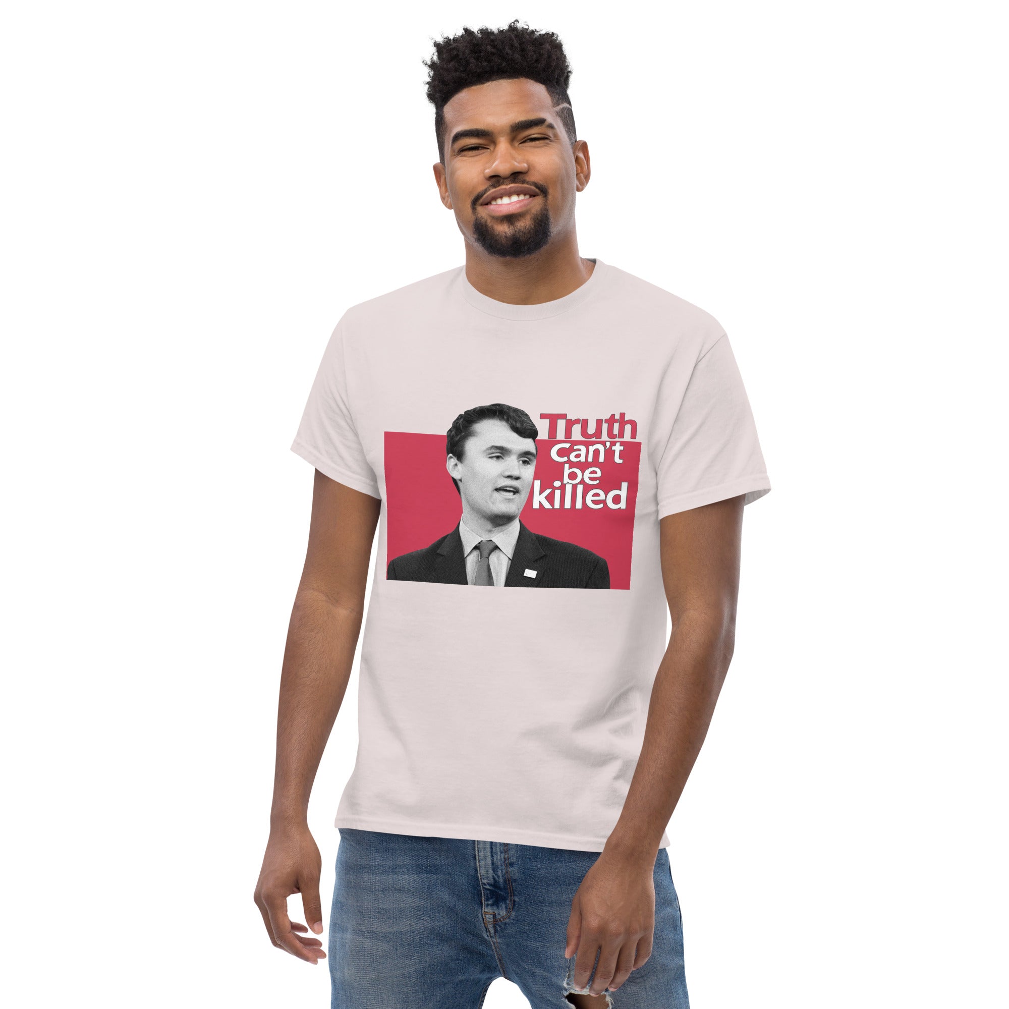 Charlie Kirk Shirt, Truth Can't Be Killed T-Shirt T-Shirt - Tophatter Daily Deals