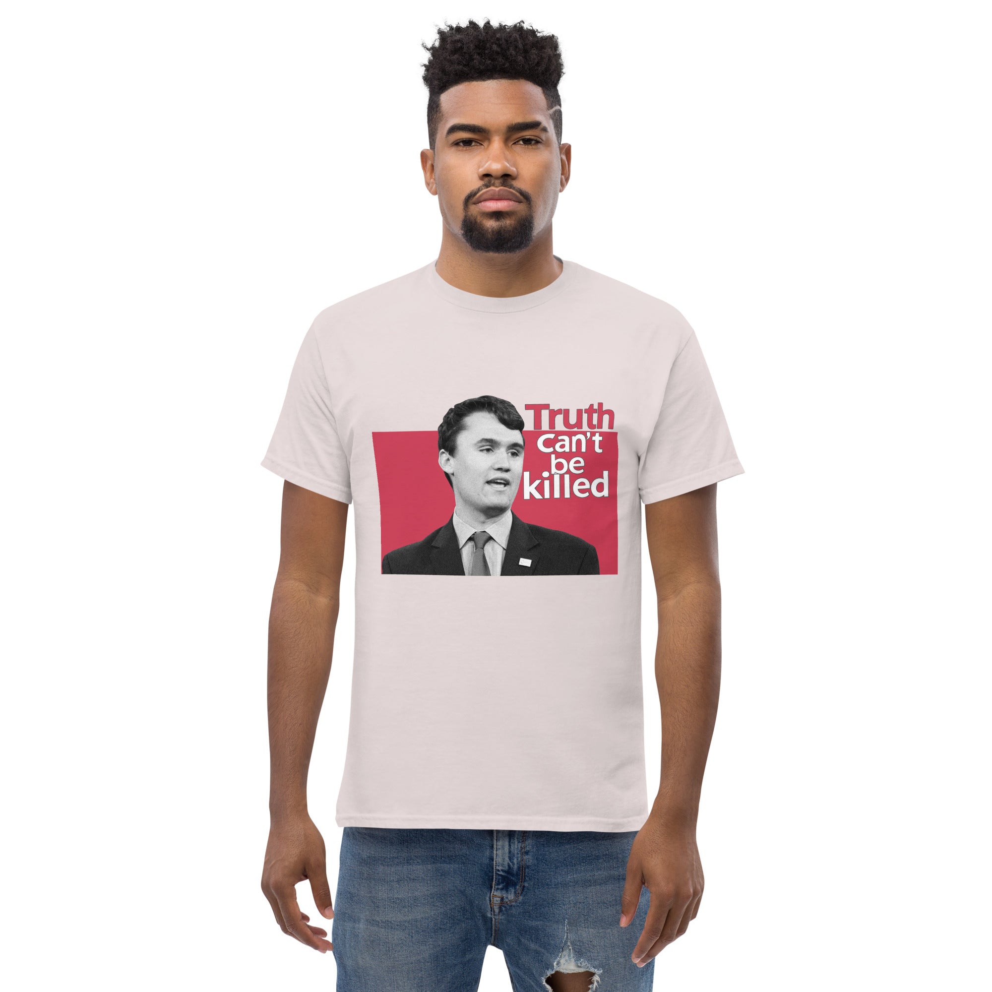 Charlie Kirk Shirt, Truth Can't Be Killed T-Shirt T-Shirt - Tophatter Daily Deals