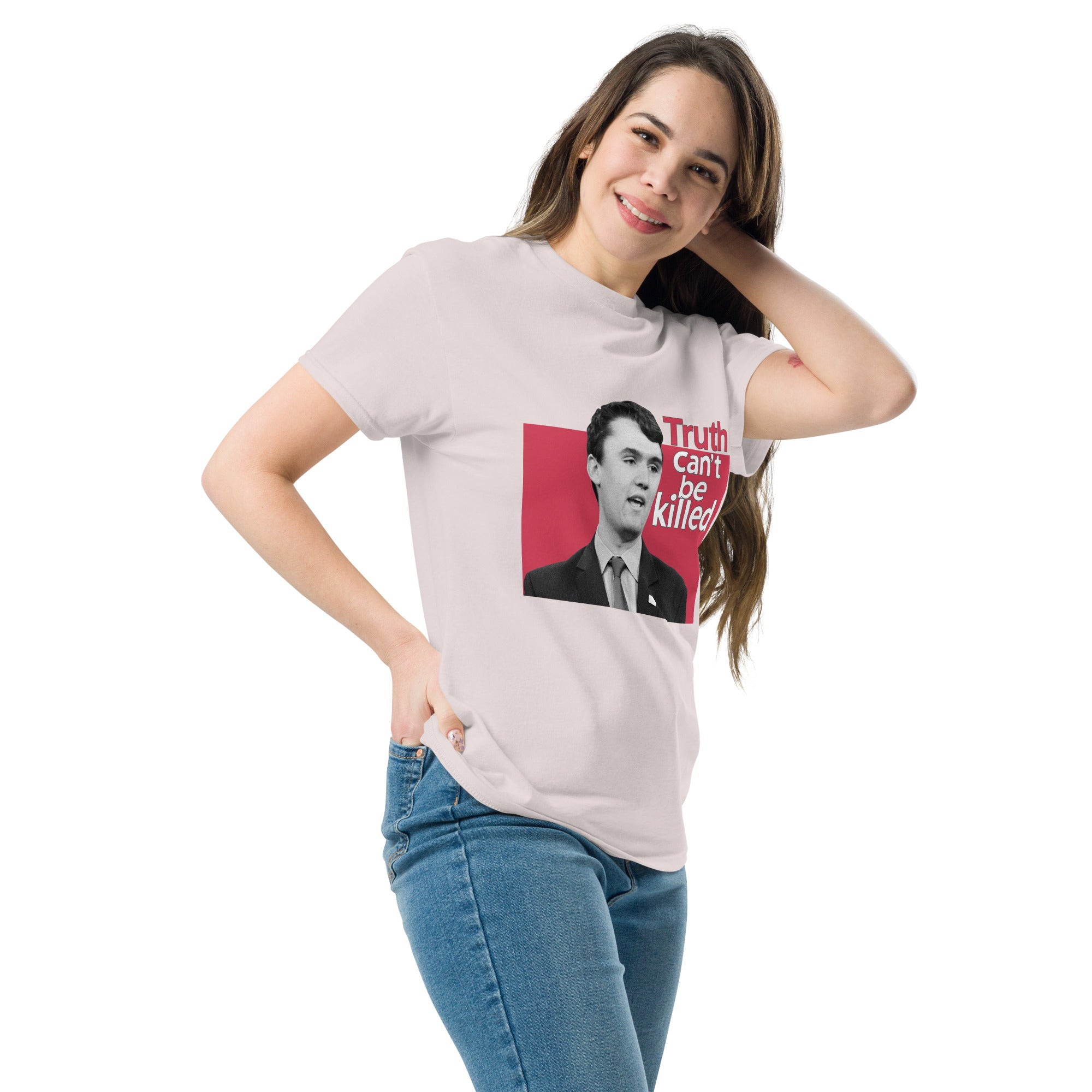 Charlie Kirk Shirt, Truth Can't Be Killed T-Shirt T-Shirt - Tophatter Daily Deals