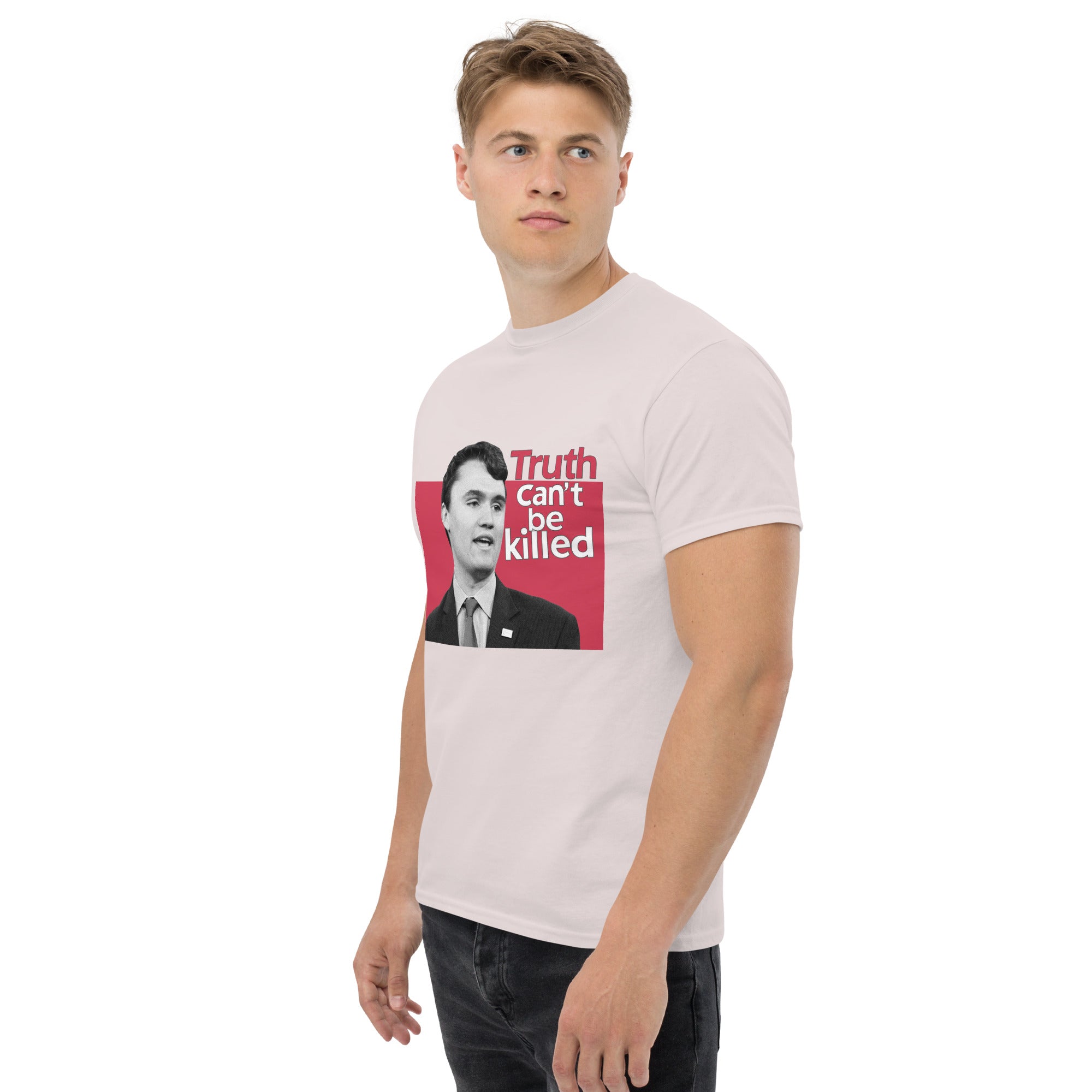 Charlie Kirk Shirt, Truth Can't Be Killed T-Shirt T-Shirt - Tophatter Daily Deals