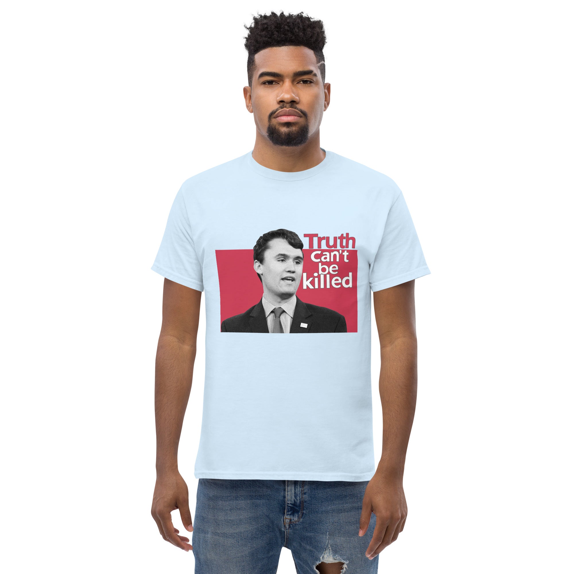 Charlie Kirk Shirt, Truth Can't Be Killed T-Shirt T-Shirt - Tophatter Daily Deals