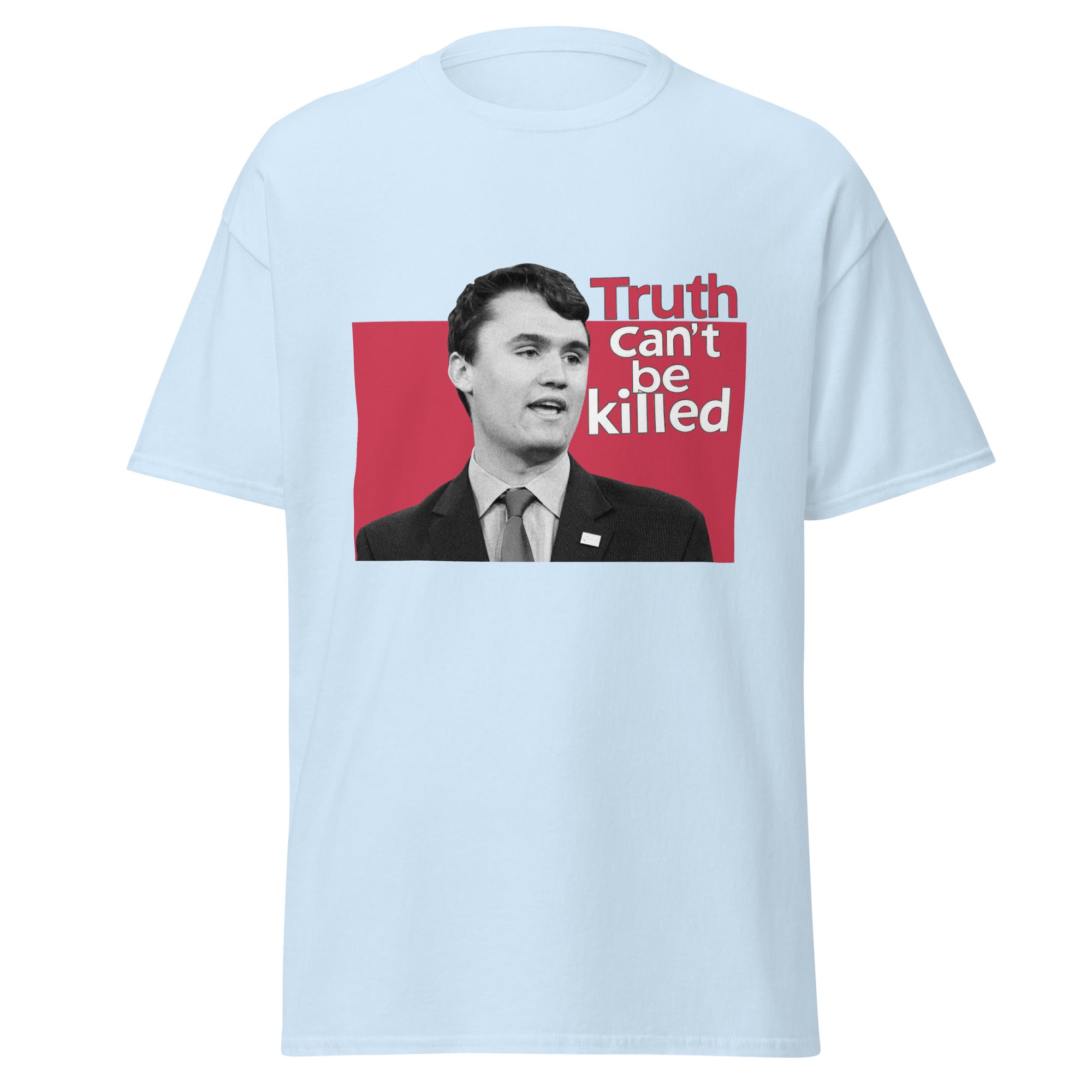 Charlie Kirk Shirt, Truth Can't Be Killed T-Shirt T-Shirt - Tophatter Daily Deals