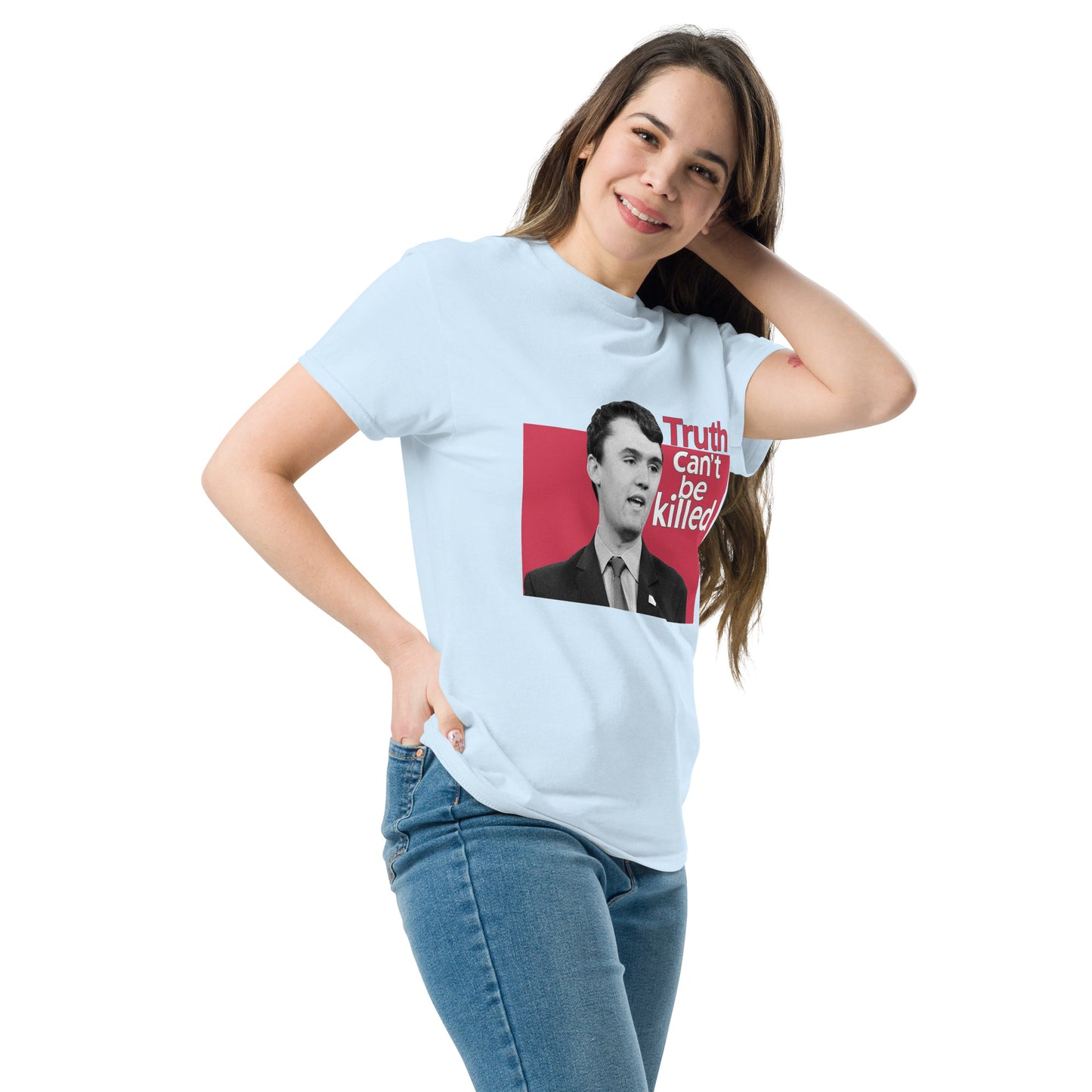 Charlie Kirk Shirt, Truth Can't Be Killed T-Shirt T-Shirt - Tophatter Daily Deals