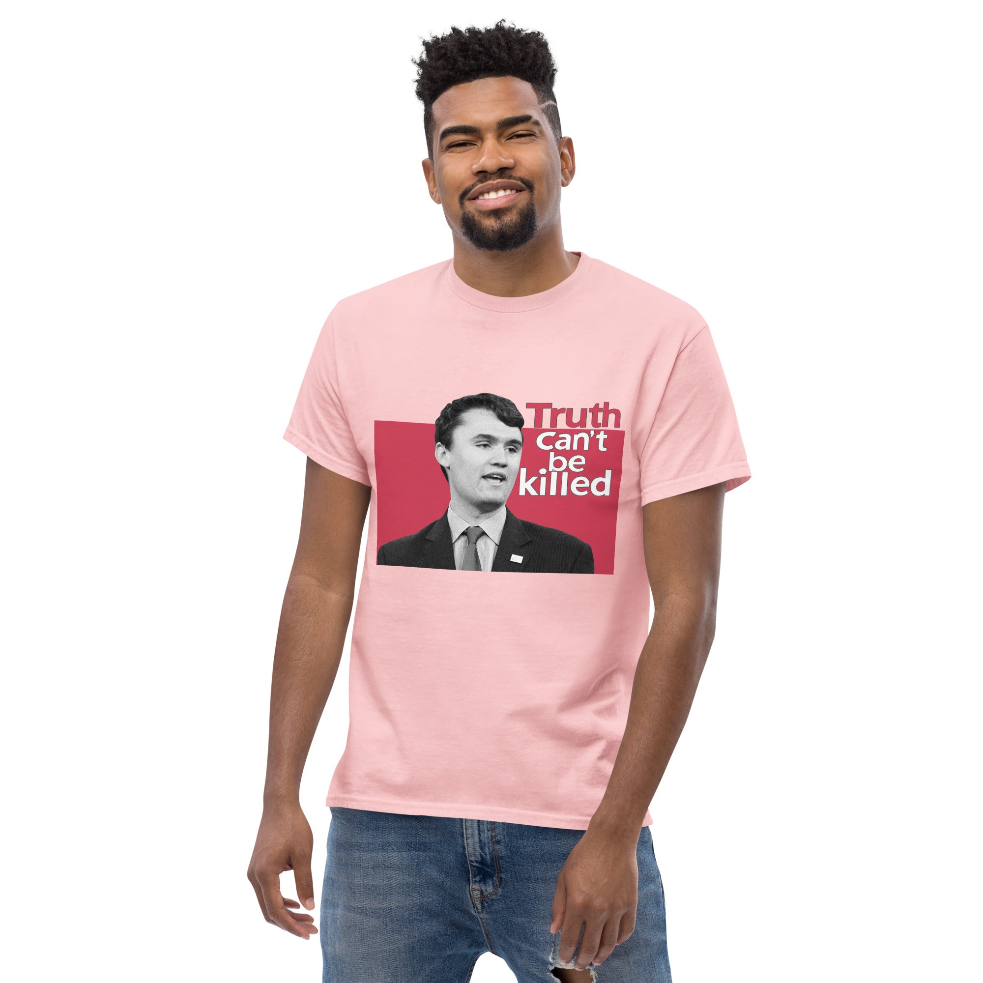 Charlie Kirk Shirt, Truth Can't Be Killed T-Shirt T-Shirt - Tophatter Daily Deals