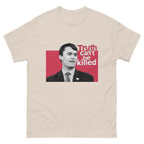 Charlie Kirk Shirt, Truth Can't Be Killed T-Shirt Natural T-Shirt - Tophatter Daily Deals