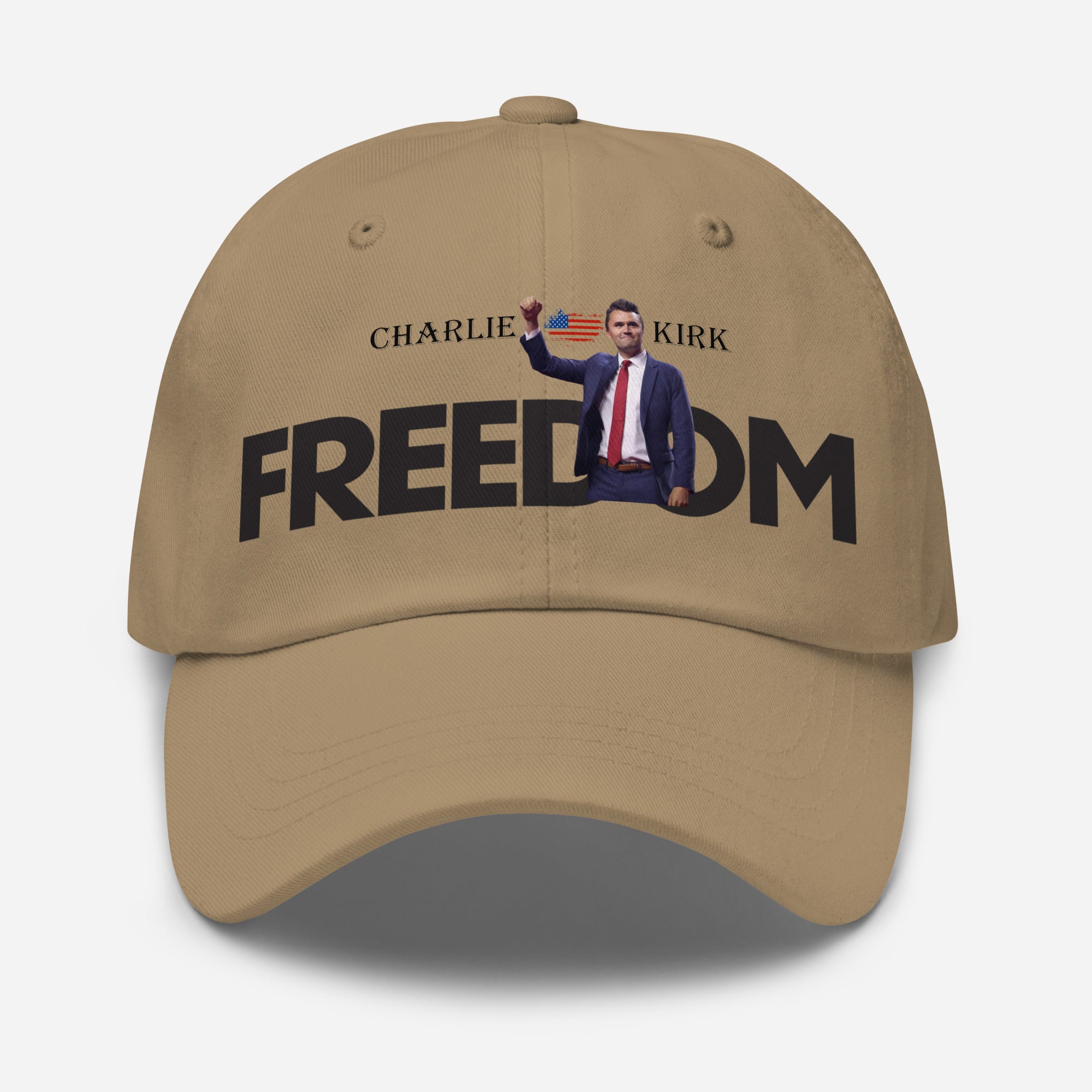 Charlie Kirk FREEDOM Hat, RIP Memorial American Flag Cap Hat - Tophatter Daily Deals