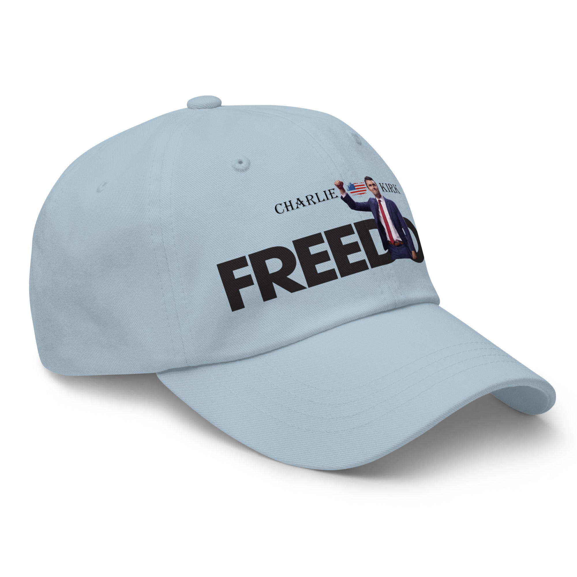 Charlie Kirk FREEDOM Hat, RIP Memorial American Flag Cap Hat - Tophatter Daily Deals