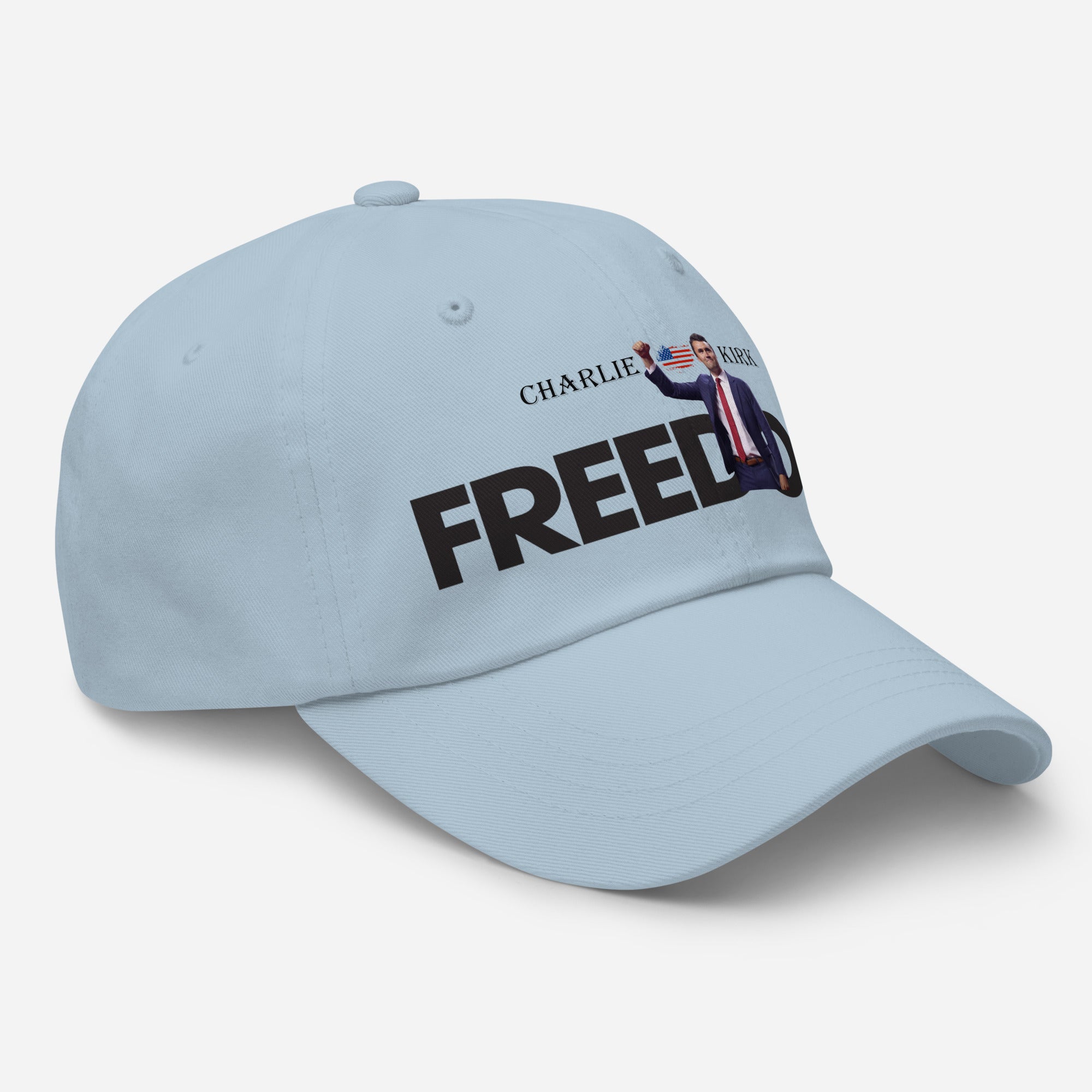 Charlie Kirk FREEDOM Hat, RIP Memorial American Flag Cap Hat - Tophatter Daily Deals