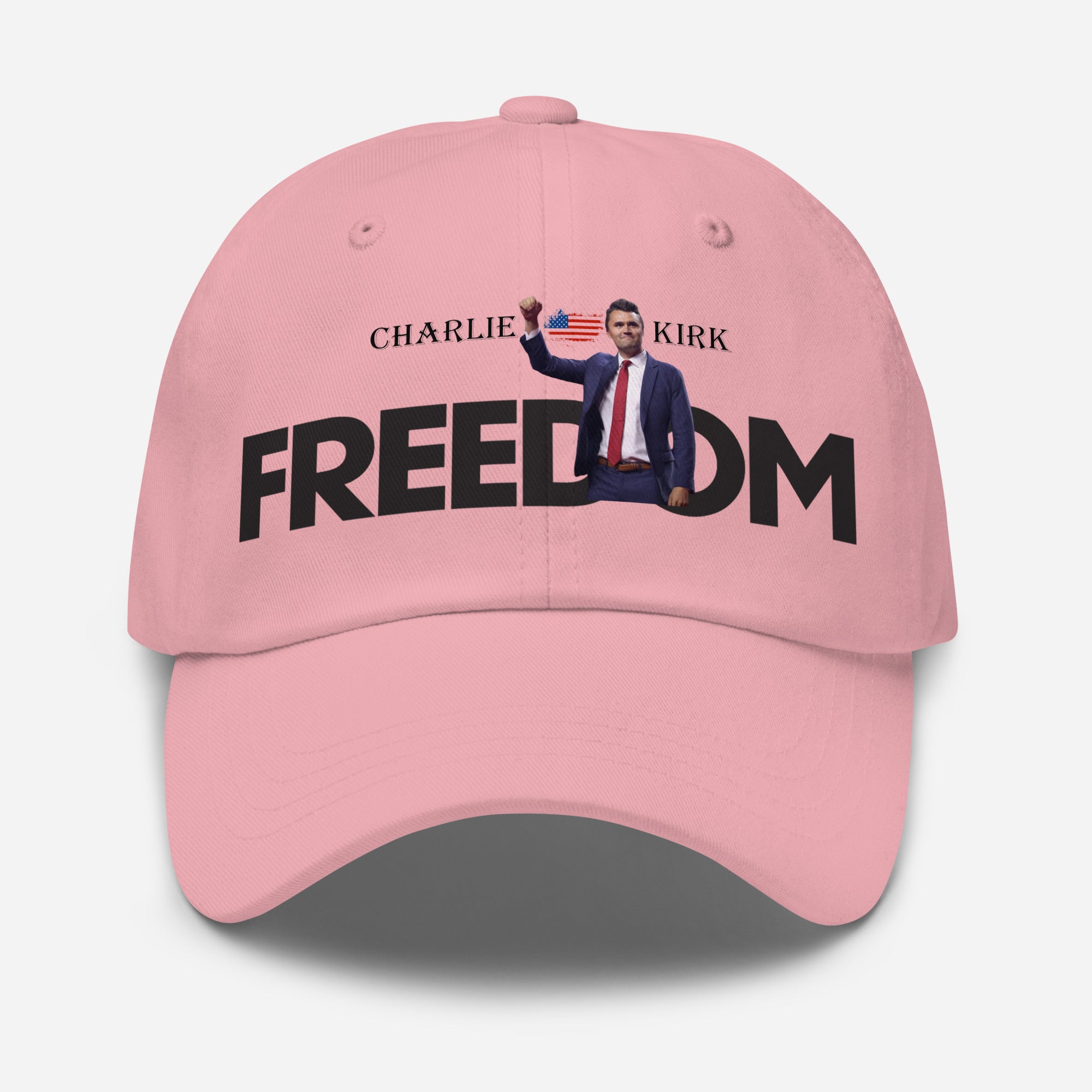 Charlie Kirk FREEDOM Hat, RIP Memorial American Flag Cap Hat - Tophatter Daily Deals