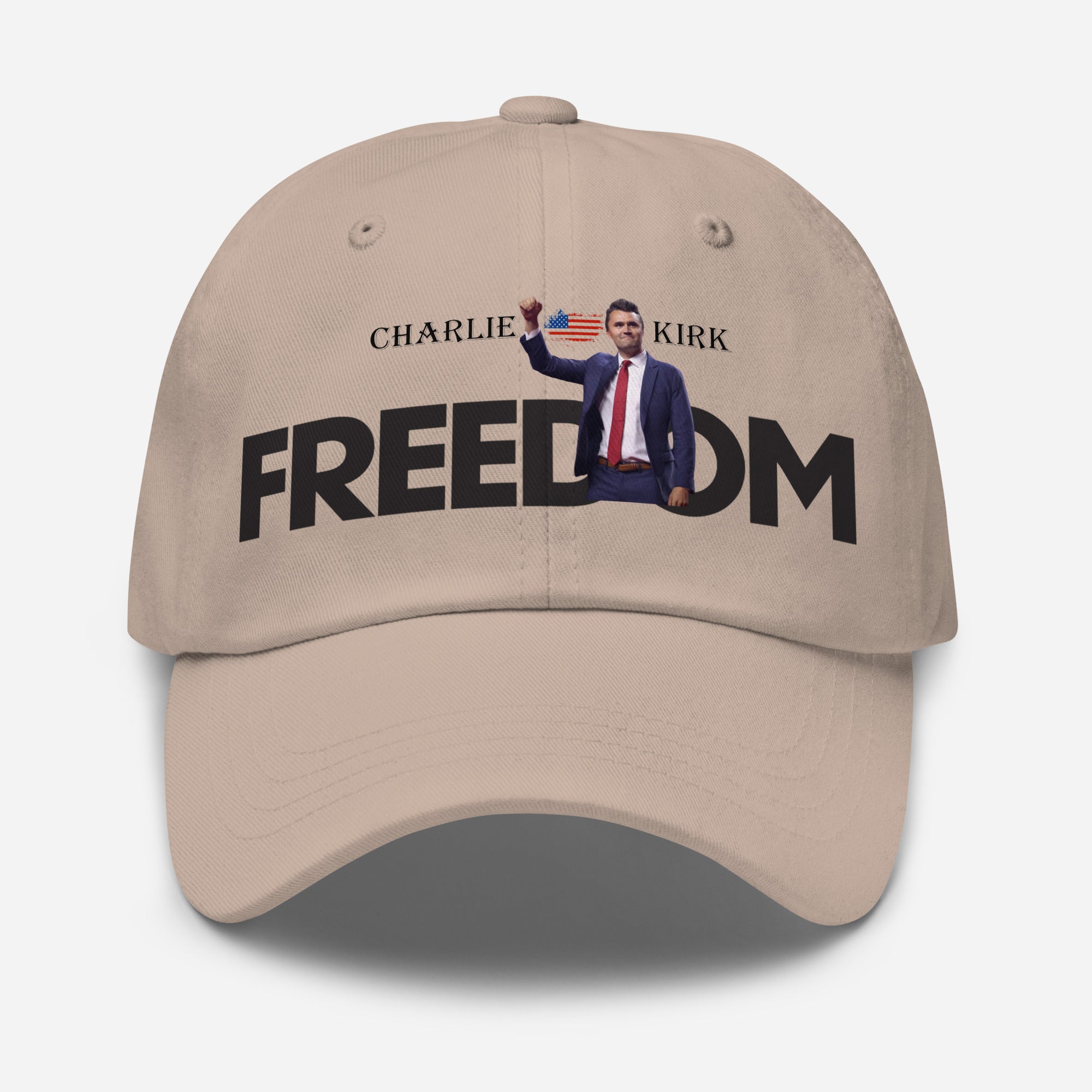 Charlie Kirk FREEDOM Hat, RIP Memorial American Flag Cap Hat - Tophatter Daily Deals