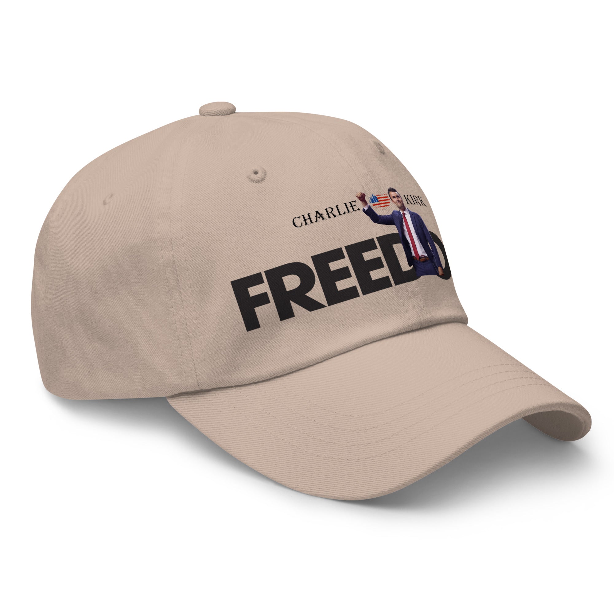 Charlie Kirk FREEDOM Hat, RIP Memorial American Flag Cap Hat - Tophatter Daily Deals