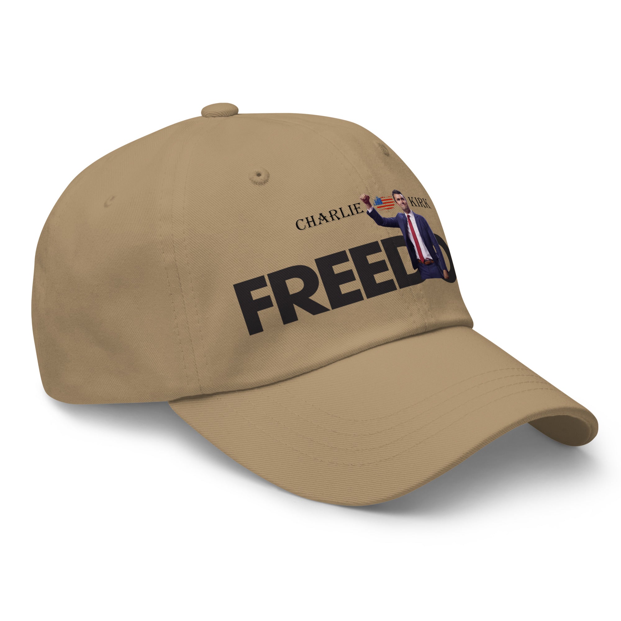 Charlie Kirk FREEDOM Hat, RIP Memorial American Flag Cap Hat - Tophatter Daily Deals