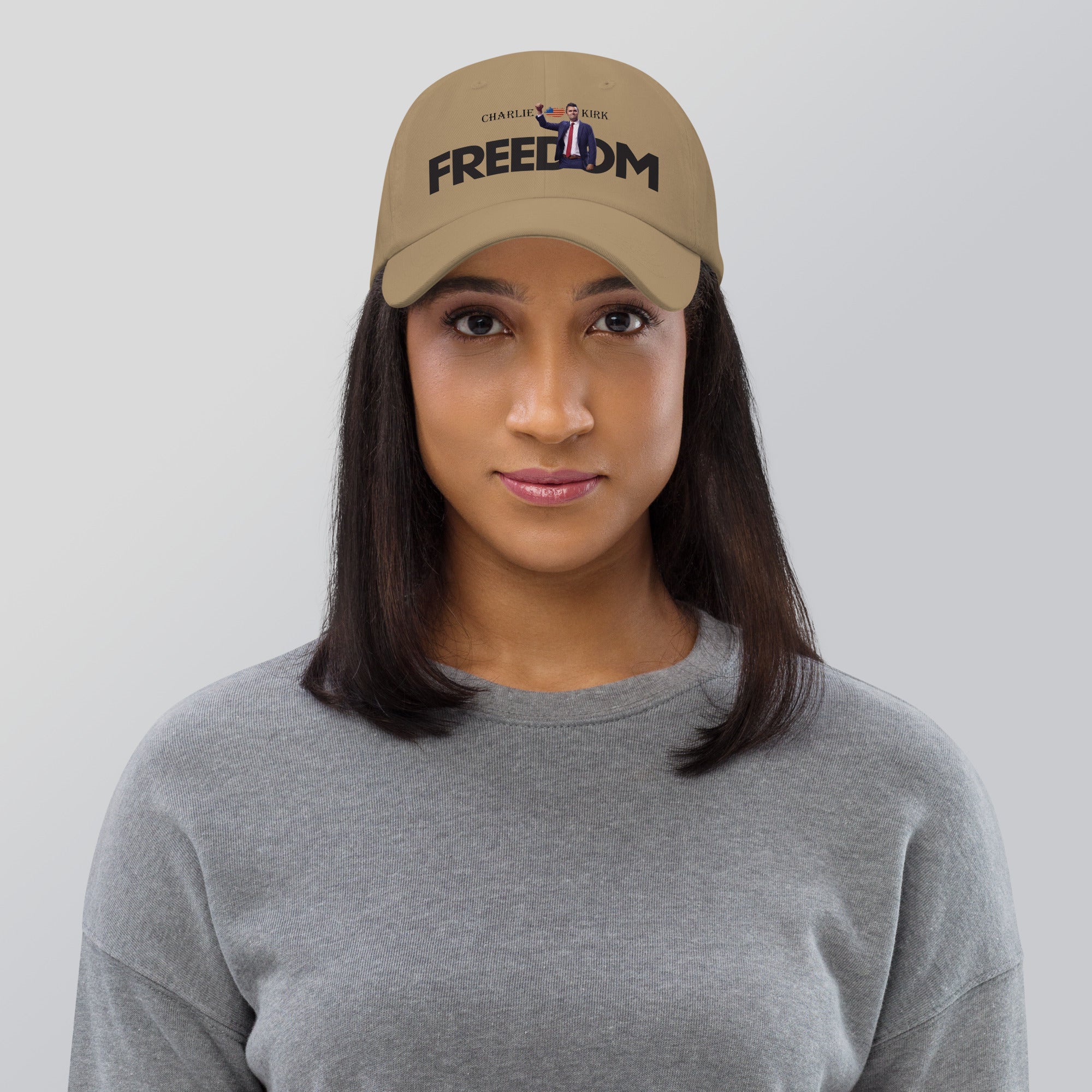 Charlie Kirk FREEDOM Hat, RIP Memorial American Flag Cap Hat - Tophatter Daily Deals