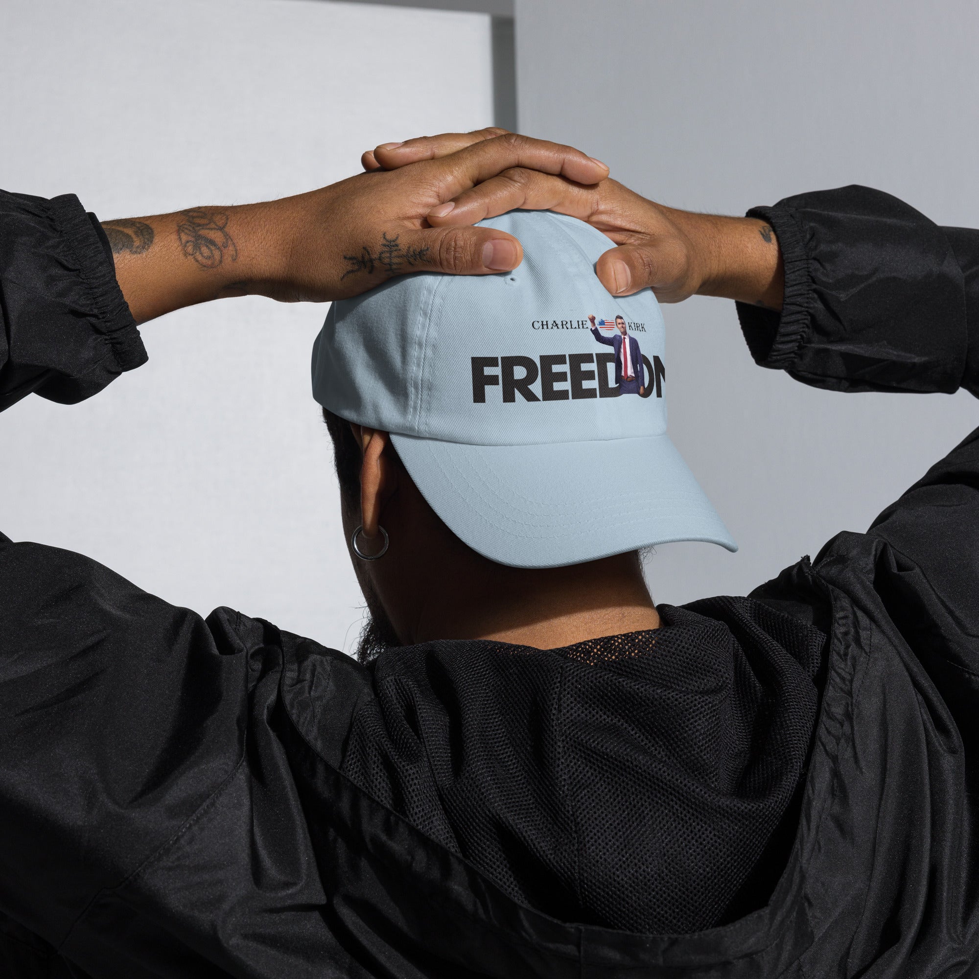 Charlie Kirk FREEDOM Hat, RIP Memorial American Flag Cap Hat - Tophatter Daily Deals