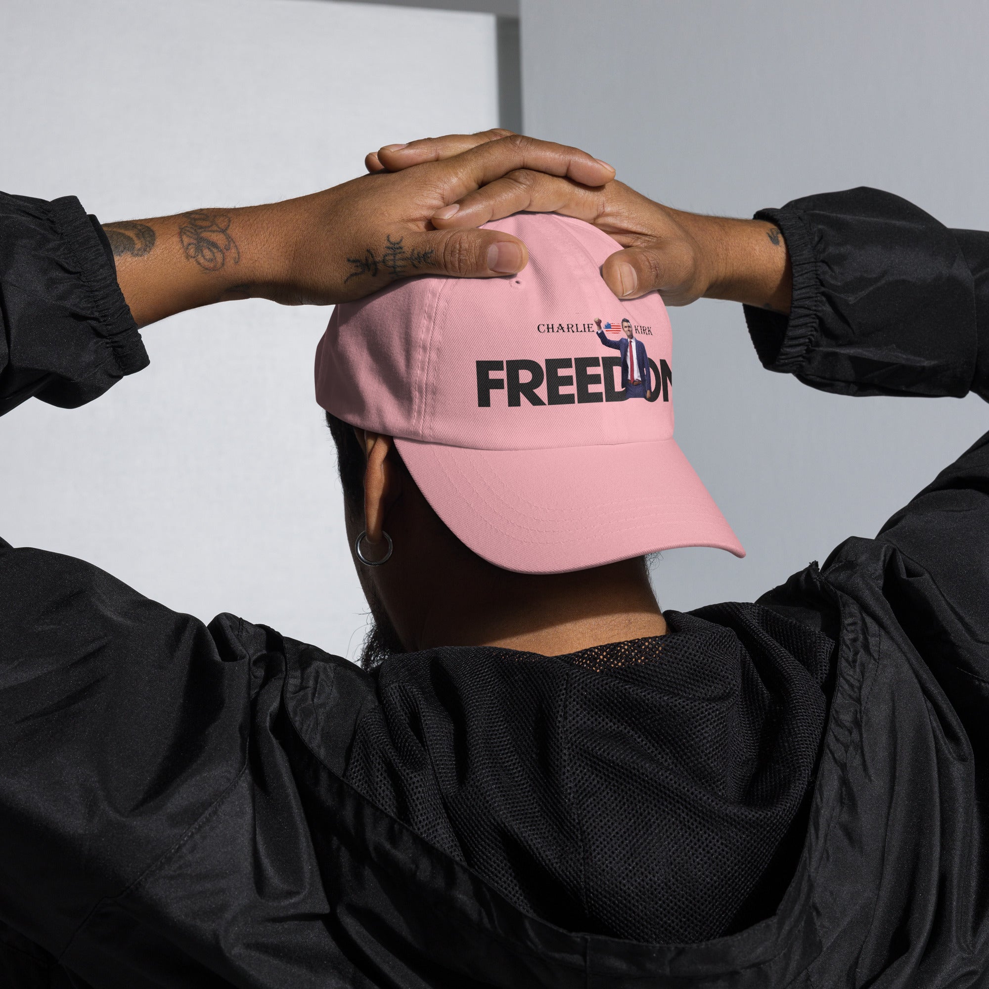 Charlie Kirk FREEDOM Hat, RIP Memorial American Flag Cap Hat - Tophatter Daily Deals