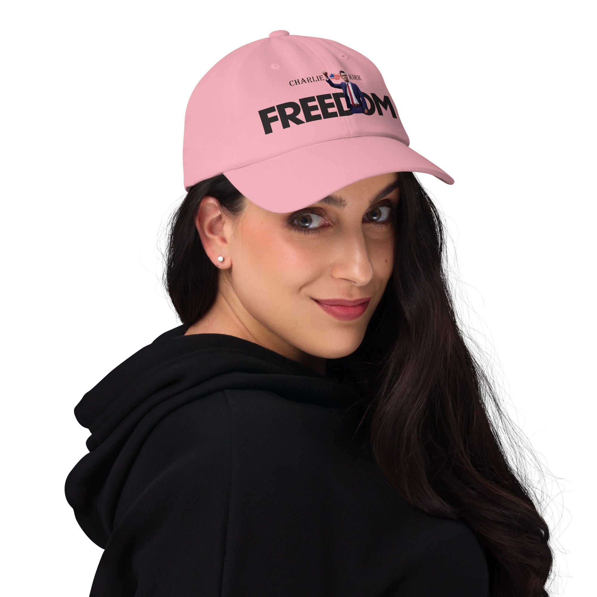 Charlie Kirk FREEDOM Hat, RIP Memorial American Flag Cap Hat - Tophatter Daily Deals