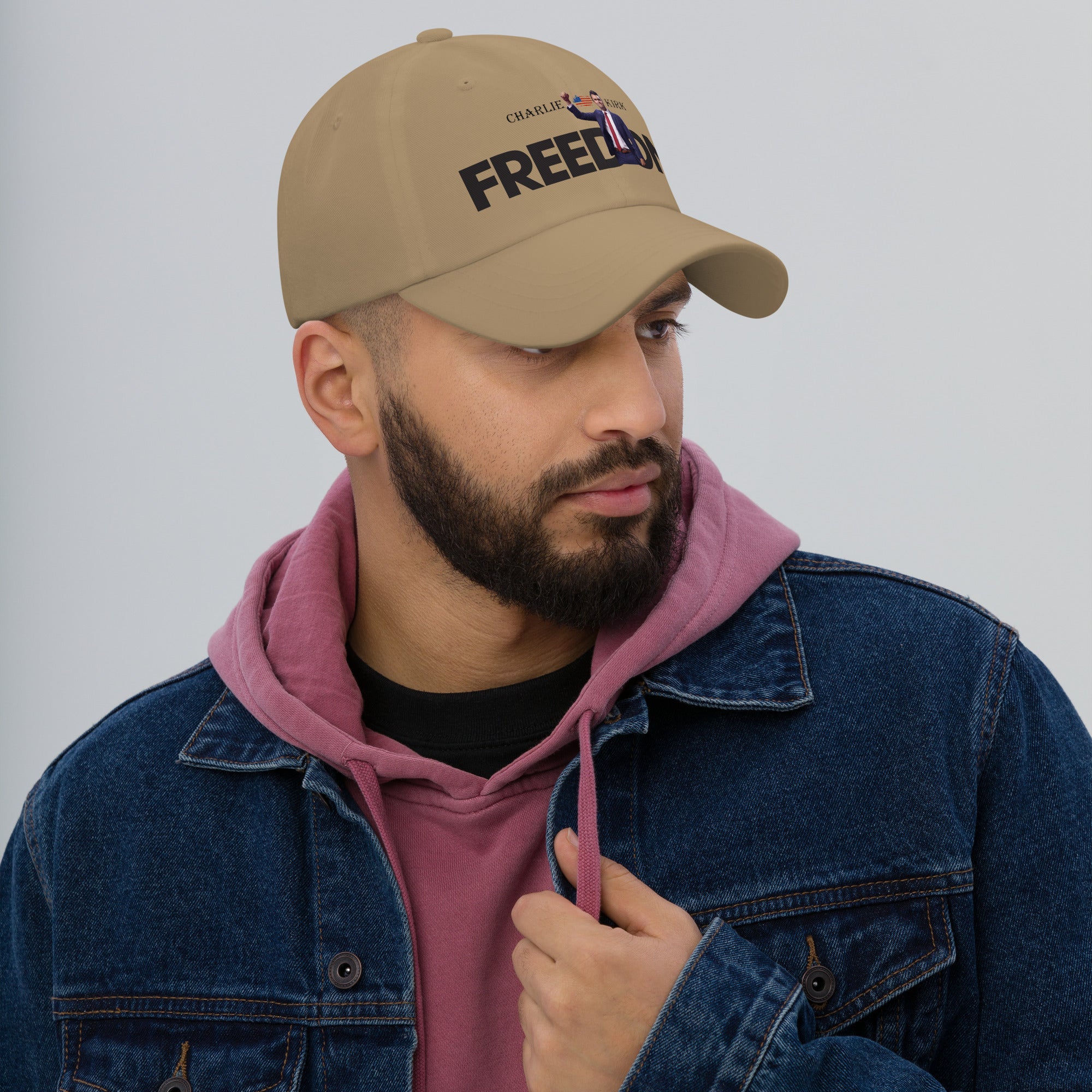 Charlie Kirk FREEDOM Hat, RIP Memorial American Flag Cap Hat - Tophatter Daily Deals