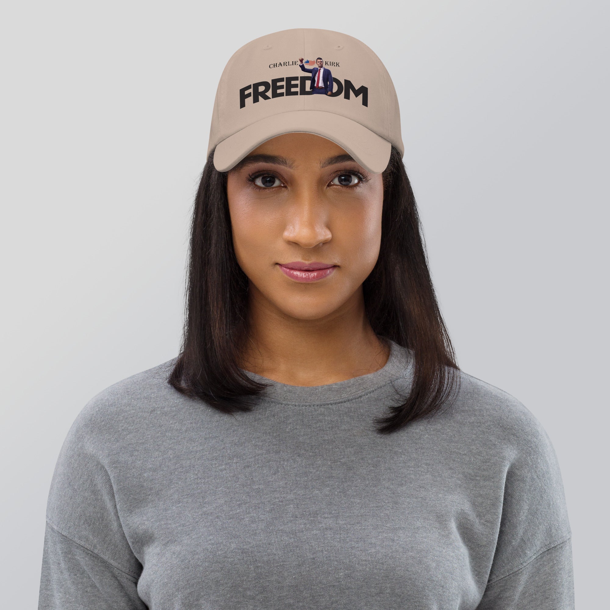 Charlie Kirk FREEDOM Hat, RIP Memorial American Flag Cap Hat - Tophatter Daily Deals