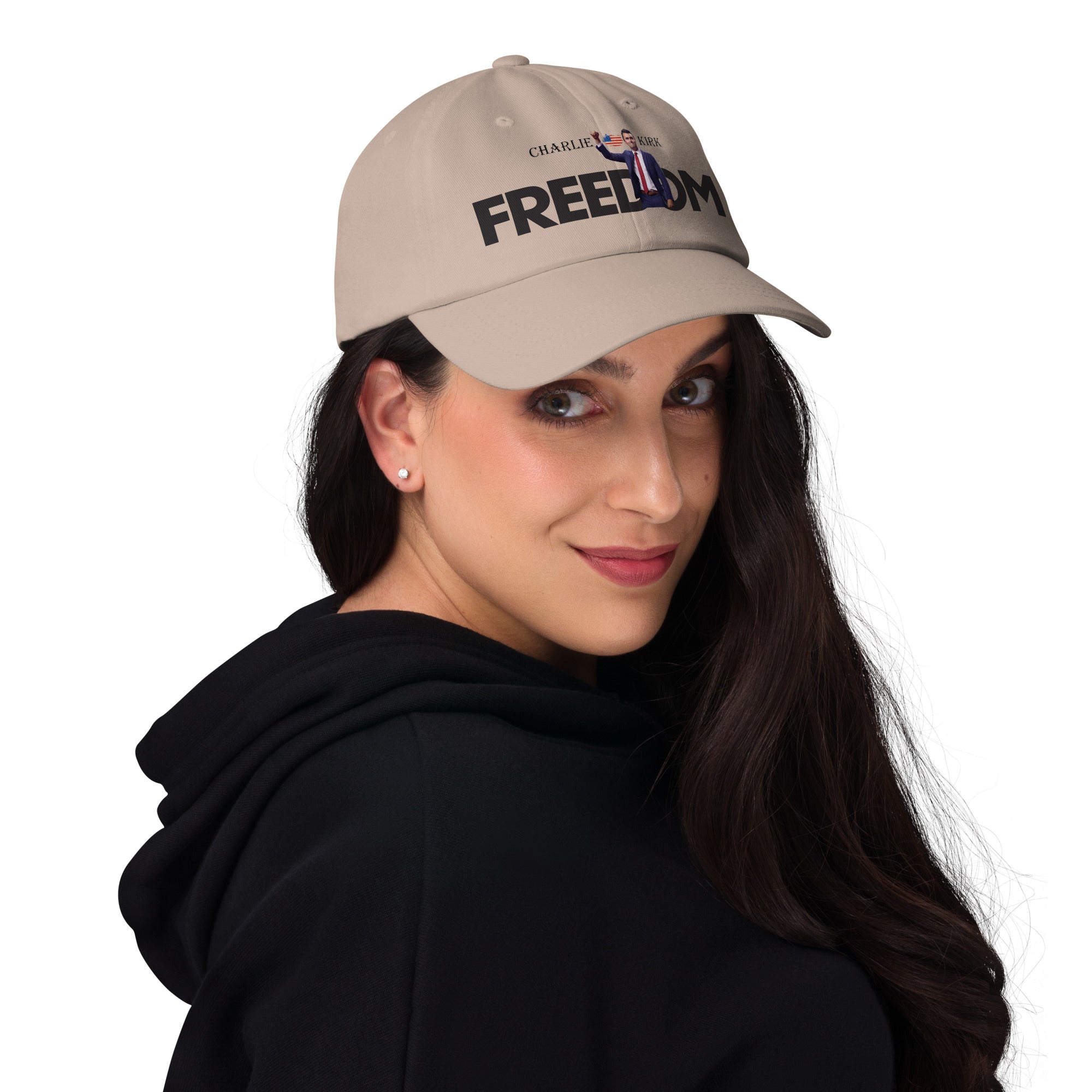 Charlie Kirk FREEDOM Hat, RIP Memorial American Flag Cap Hat - Tophatter Daily Deals