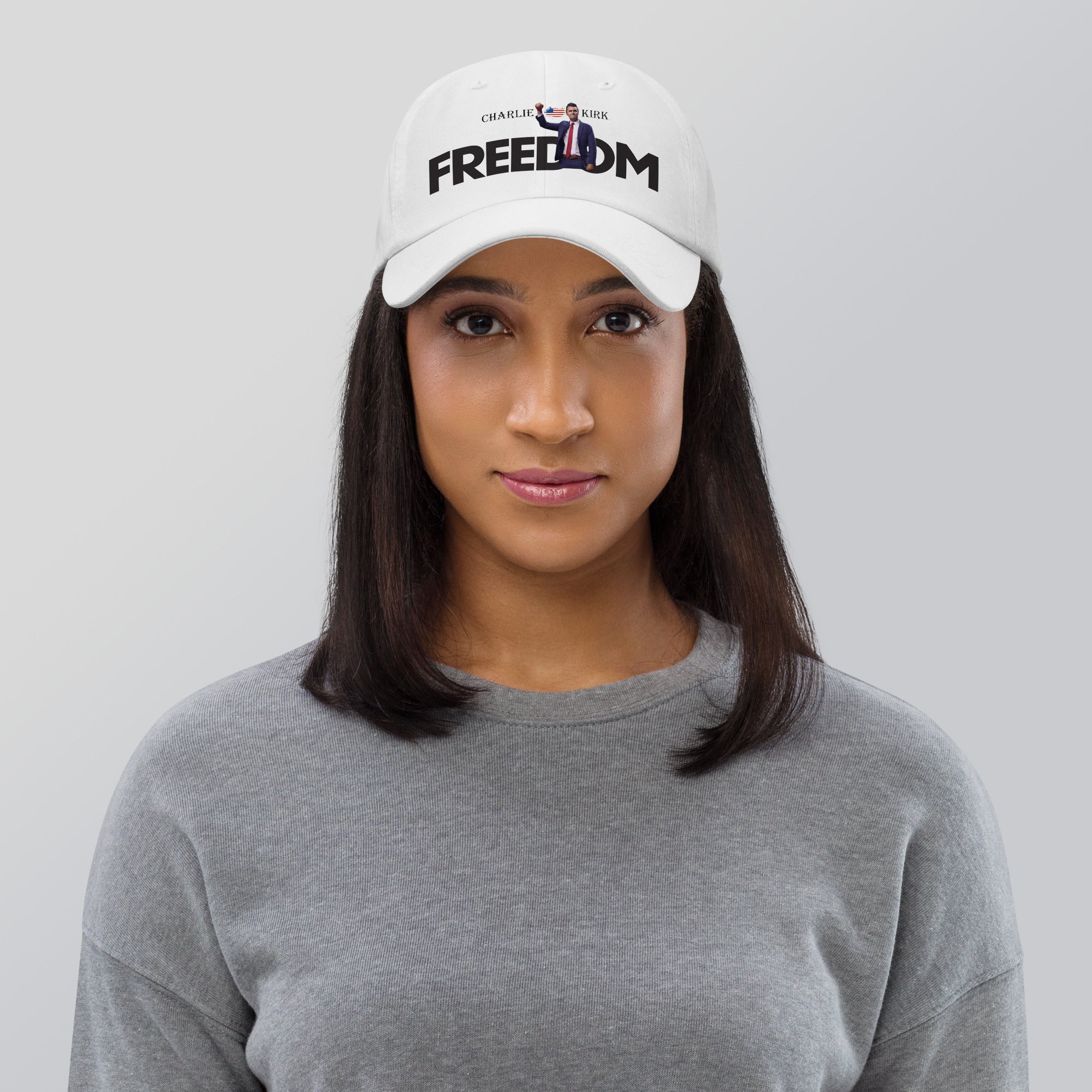 Charlie Kirk FREEDOM Hat, RIP Memorial American Flag Cap Hat - Tophatter Daily Deals