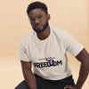 Charlie Kirk FREEDOM Shirt, RIP Memorial American Flag T-Shirt T-Shirt - Tophatter Daily Deals