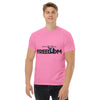 Charlie Kirk FREEDOM Shirt, RIP Memorial American Flag T-Shirt T-Shirt - Tophatter Daily Deals