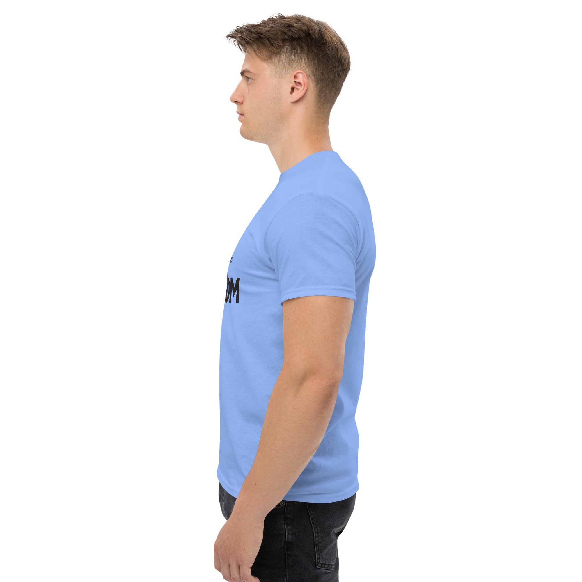 Charlie Kirk FREEDOM Shirt, RIP Memorial American Flag T-Shirt T-Shirt - Tophatter Daily Deals