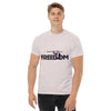 Charlie Kirk FREEDOM Shirt, RIP Memorial American Flag T-Shirt T-Shirt - Tophatter Daily Deals