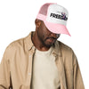 Charlie Kirk FREEDOM Trucker Hat, RIP Memorial American Flag Trucker Cap Trucker Hat - Tophatter Daily Deals