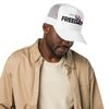 Charlie Kirk FREEDOM Trucker Hat, RIP Memorial American Flag Trucker Cap Trucker Hat - Tophatter Daily Deals