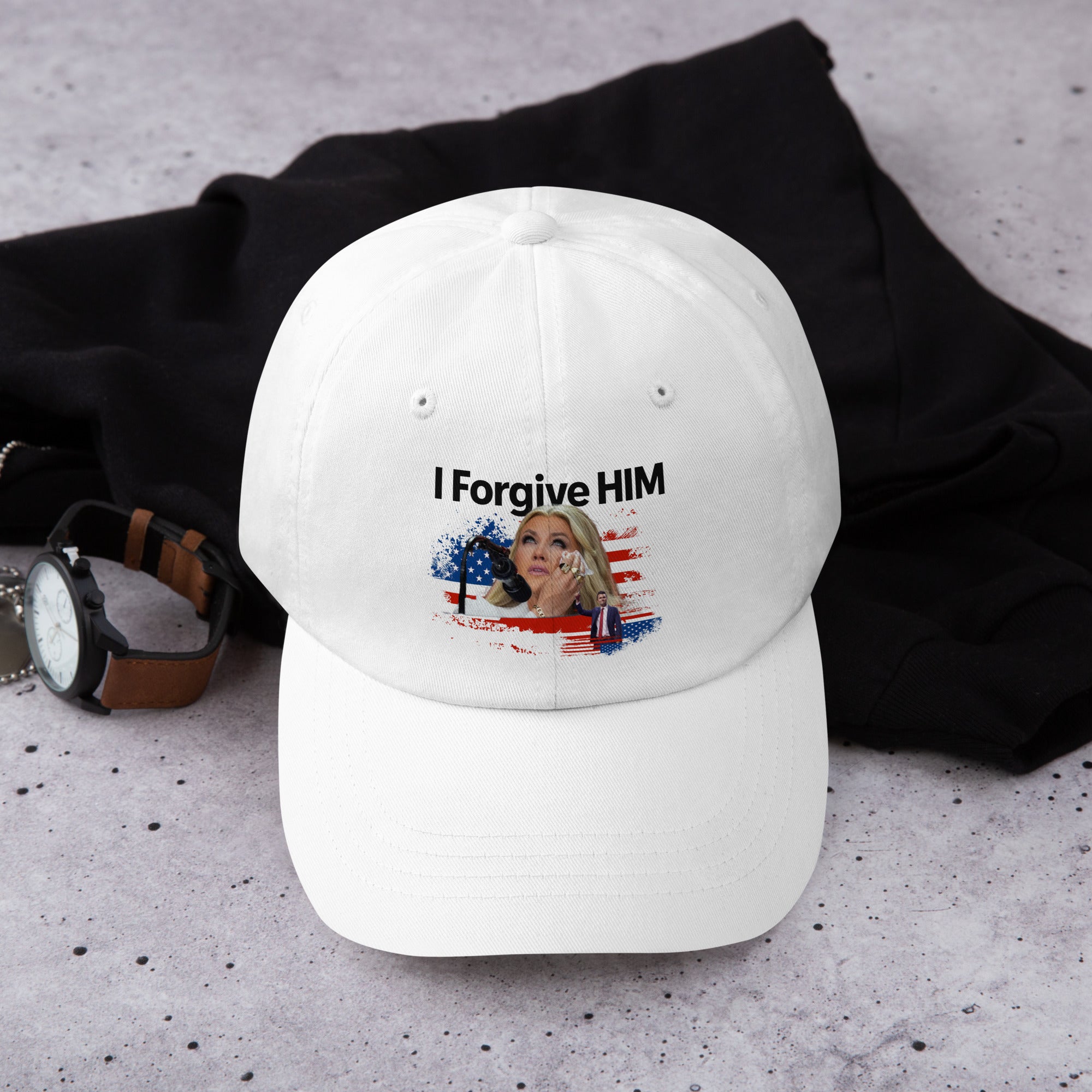 Erika Kirk I Forgive Him Hat, Charlie Kirk True Patriot 1993-2025 Rip Memorial American Flag Cap Printed Cap - Tophatter Daily Deals