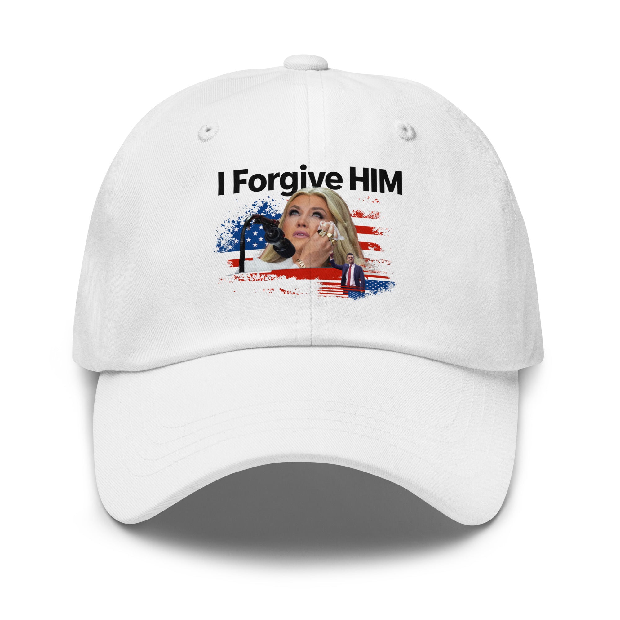 Erika Kirk I Forgive Him Hat, Charlie Kirk True Patriot 1993-2025 Rip Memorial American Flag Cap White Printed Cap - Tophatter Daily Deals